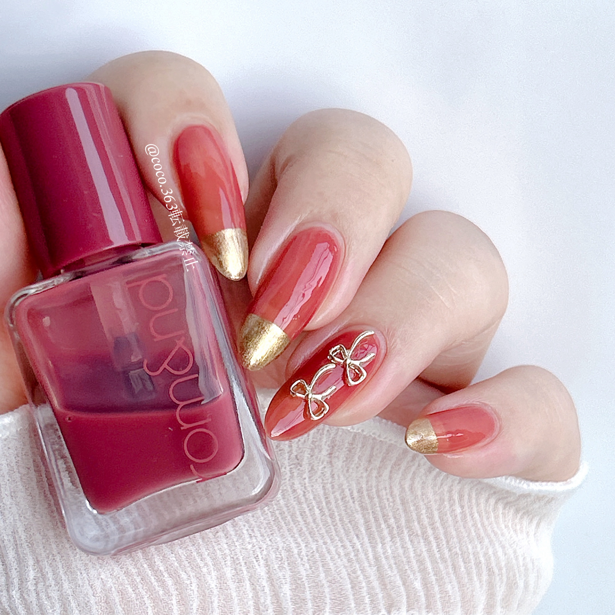 ネイルパーツ/セリア/ネイルチップ・パーツを使ったクチコミ（3枚目）