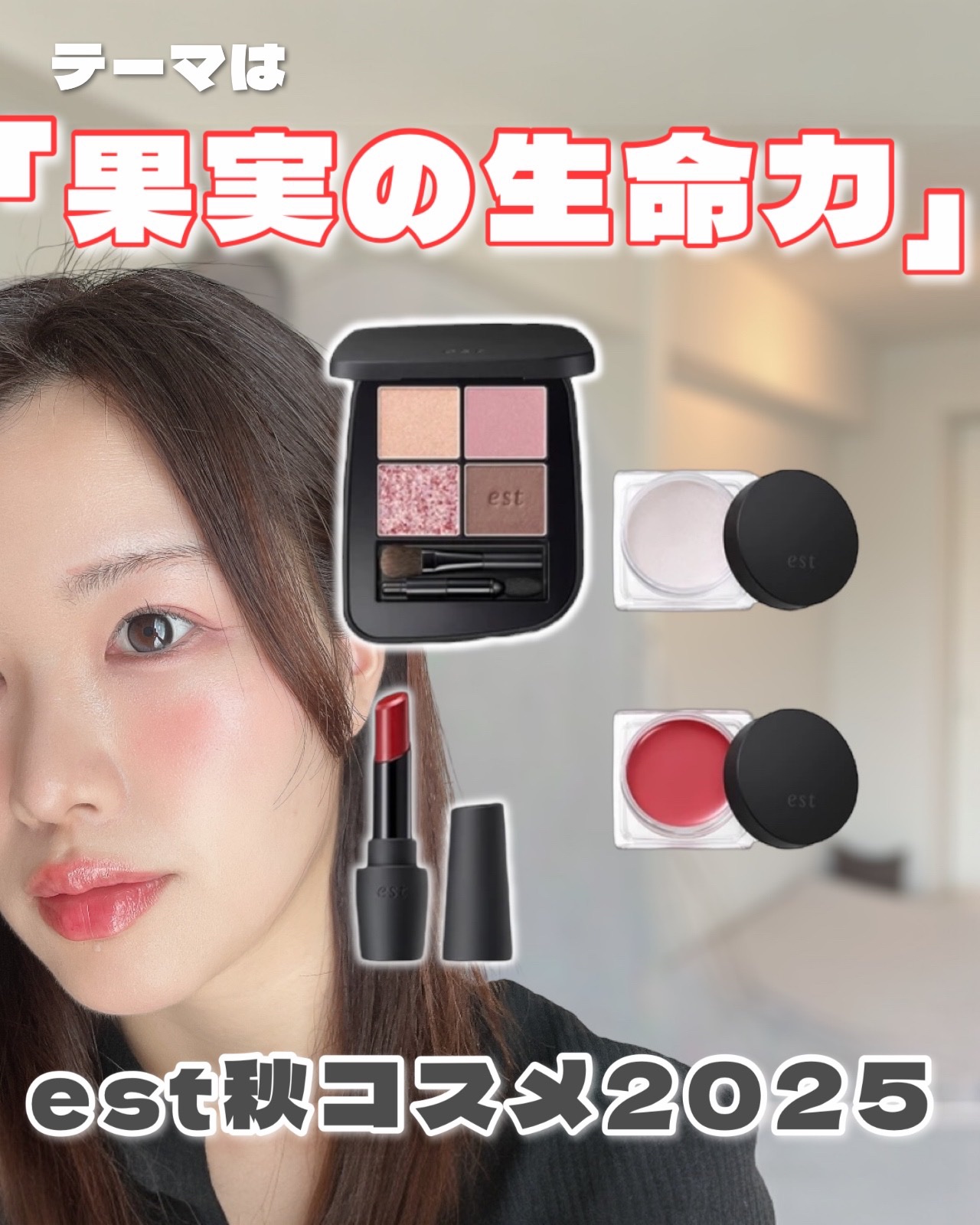 エスト トランスフィア アイカラー EX02 Mauve Fig/est/アイシャドウパレットを使ったクチコミ（1枚目）