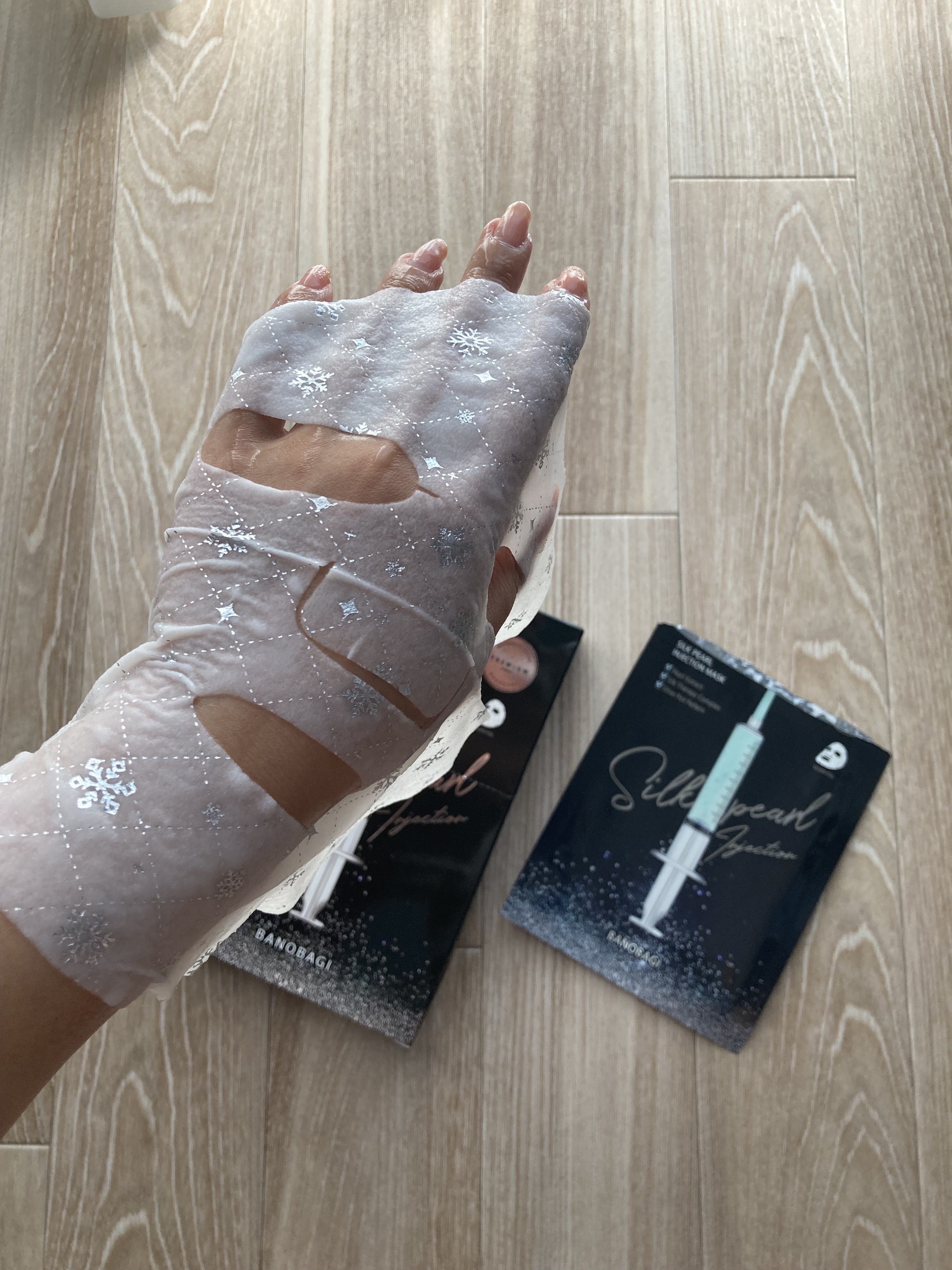 シルクパール インジェクション マスク/BANOBAGI/シートマスク・パックを使ったクチコミ（3枚目）