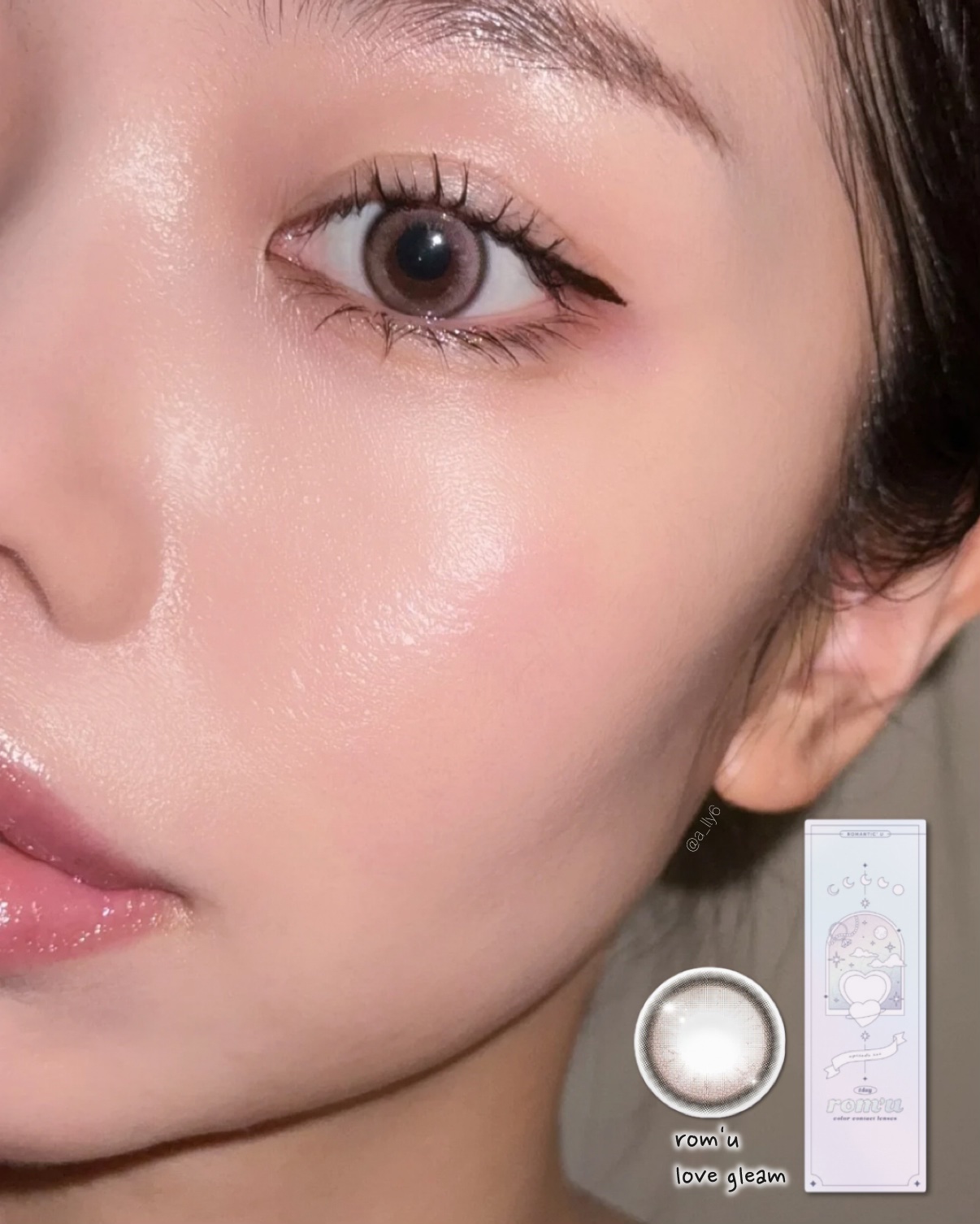 rom’u 1day/rom’u/ワンデー（１DAY）カラコンを使ったクチコミ（3枚目）