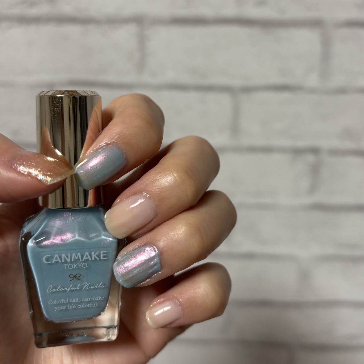 ジェルボリュームトップコート/キャンメイク/ネイルトップコートを使ったクチコミ（1枚目）