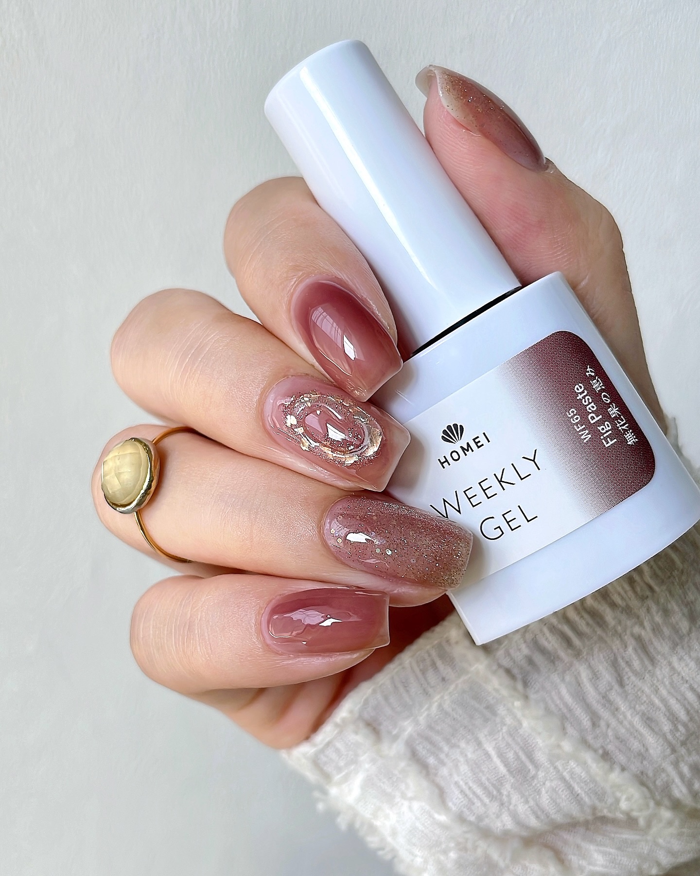 HOMEI ウィークリージェル/HOMEI/ジェルネイルを使ったクチコミ（1枚目）