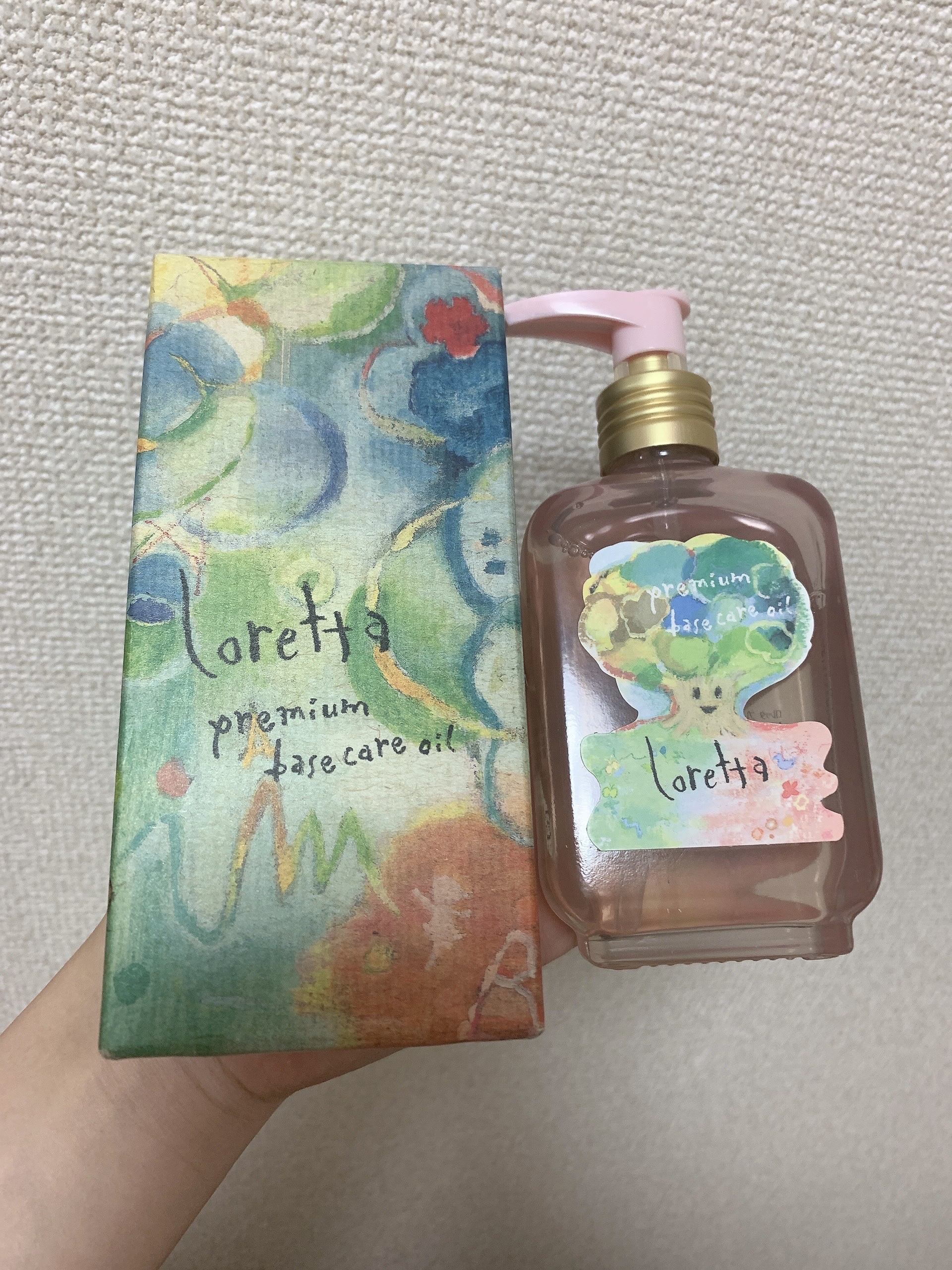 プレミアムベースケアオイル/ロレッタ/ヘアオイルを使ったクチコミ（1枚目）