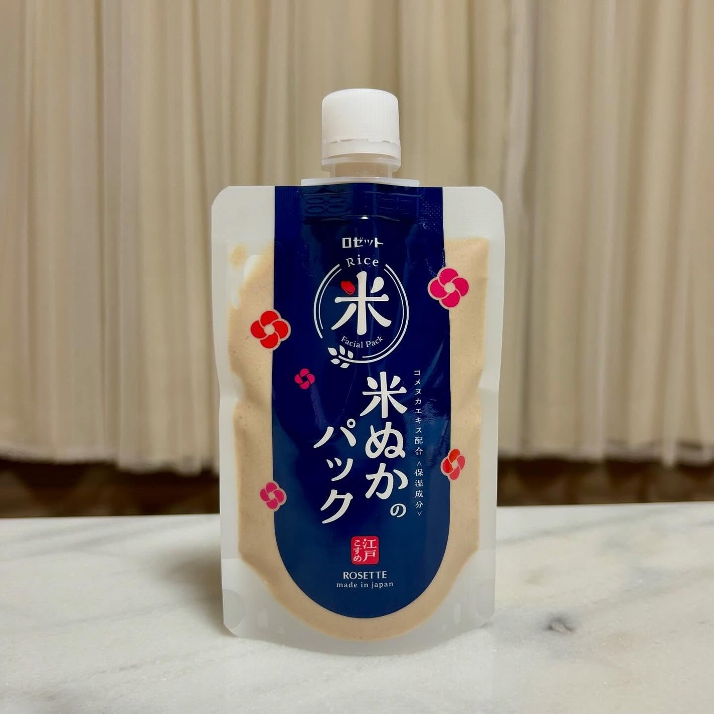 江戸こすめ 米ぬかのパック/ロゼット/洗い流すパック・マスクを使ったクチコミ(1枚目)