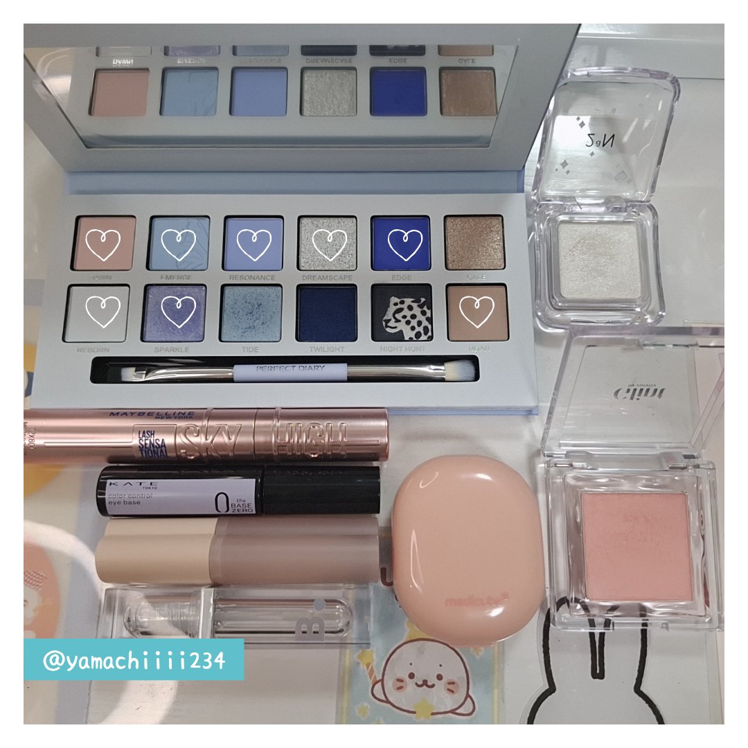 エクスプローラ12色 動物アイシャドウパレット/PERFECT DIARY/アイシャドウパレットを使ったクチコミ（2枚目）