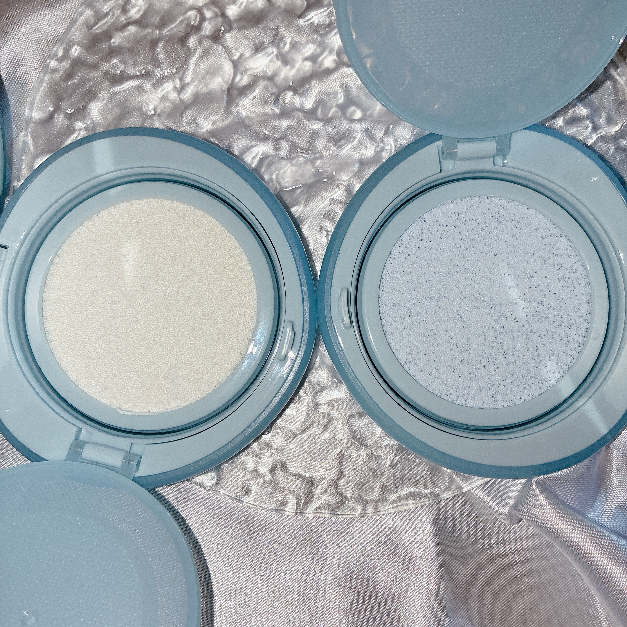 ブラーフィニッシュサンクッション/TOCOBO/日焼け止めパウダーを使ったクチコミ（2枚目）