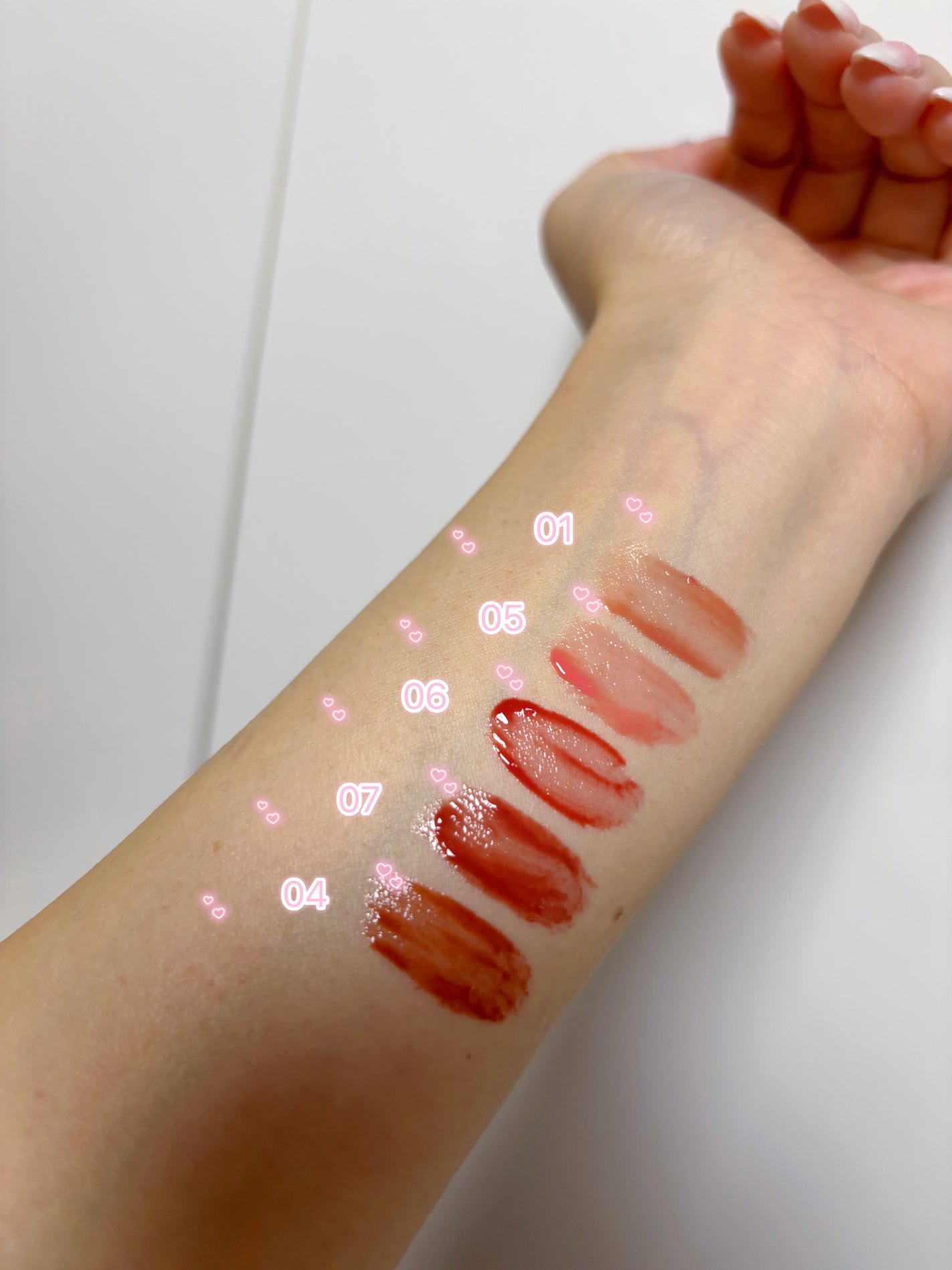 ネーミング グロウ ハートリップティント/NAMING./リップティントを使ったクチコミ(2枚目)