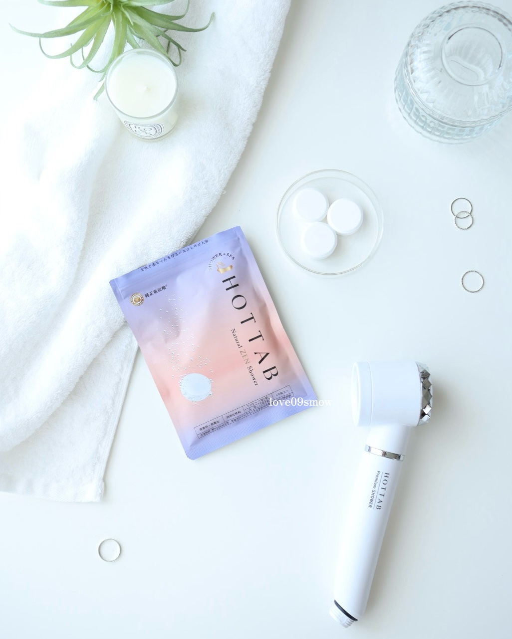 HOT TAB Premium SHOWER /HOT TAB/シャワーヘッドを使ったクチコミ（1枚目）