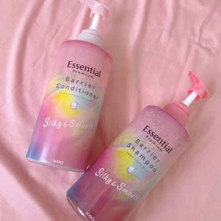 エッセンシャルプレミアム バリアシャンプー・コンディショナー シルキー&スムース/エッセンシャル/市販シャンプーを使ったクチコミ(1枚目)