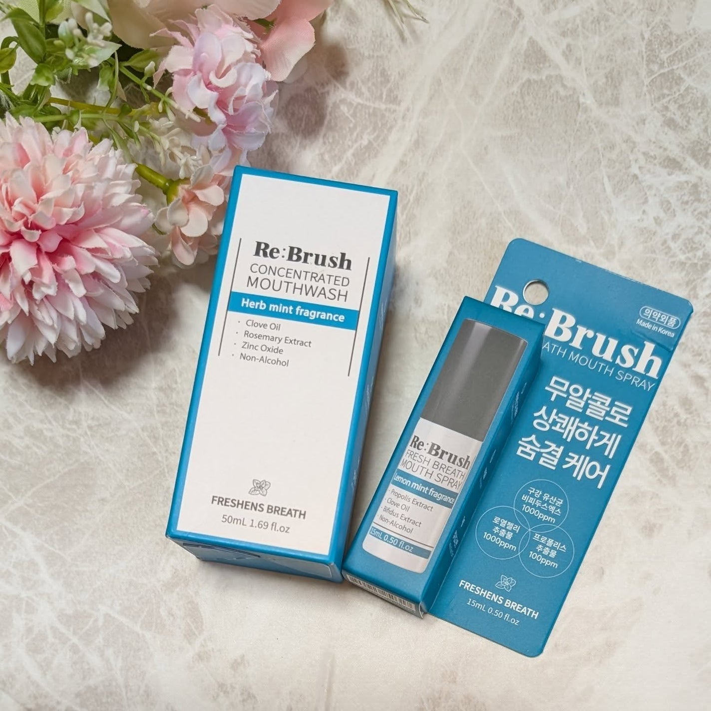 口臭除去クローブ濃縮マウスウォッシュ/Re:Brush/マウスウォッシュ・スプレーを使ったクチコミ(1枚目)