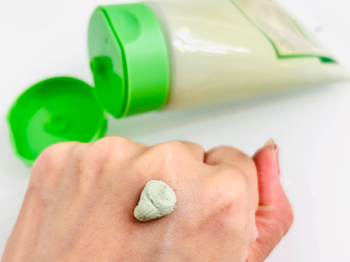 グリーントマトクレイマスククレンザー/FULLY/洗い流すパック・マスクを使ったクチコミ(2枚目)