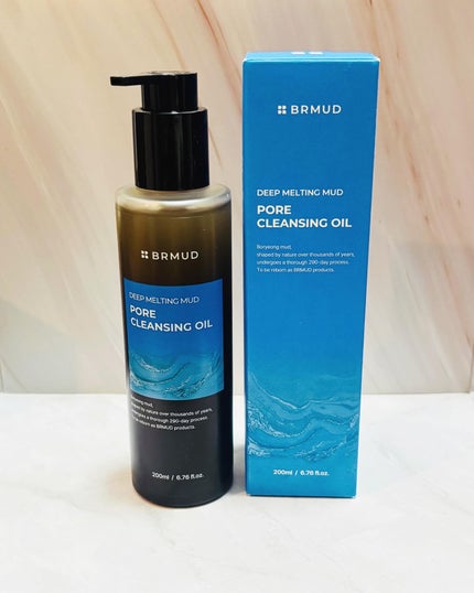 ディープメルティングマッドポアクレンジングオイル/BRMUD/オイルクレンジングを使ったクチコミ(4枚目)