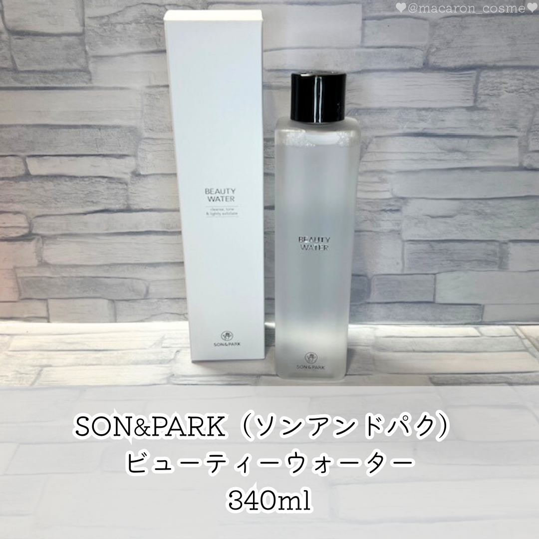 Beauty Water/SON&PARK/化粧水を使ったクチコミ（1枚目）