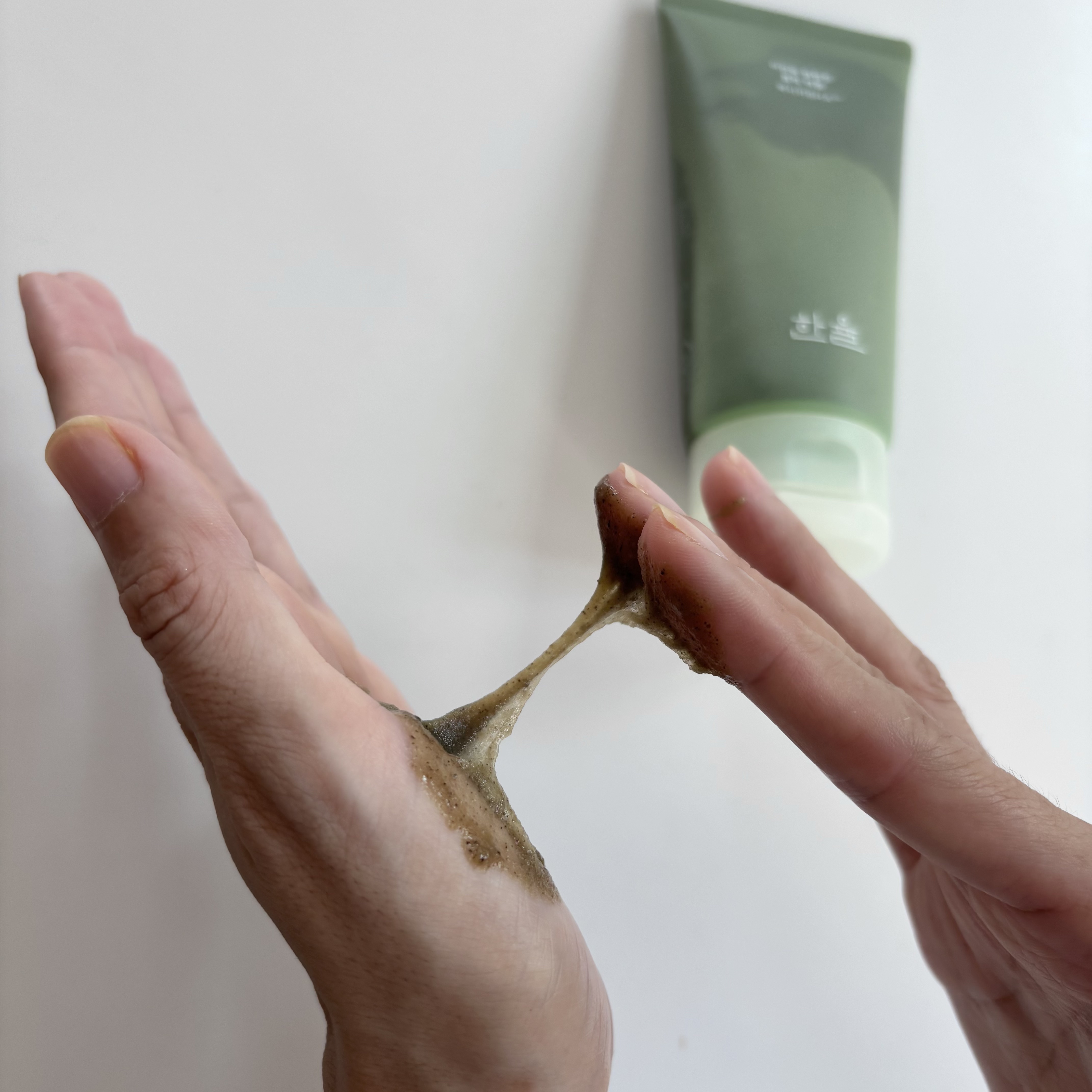 ピュア アルテミシア ディープ クラリファイングマスク トゥ フォーム クレンザー/HANYUL(ハンユル)/クレンジングを使ったクチコミ（1枚目）