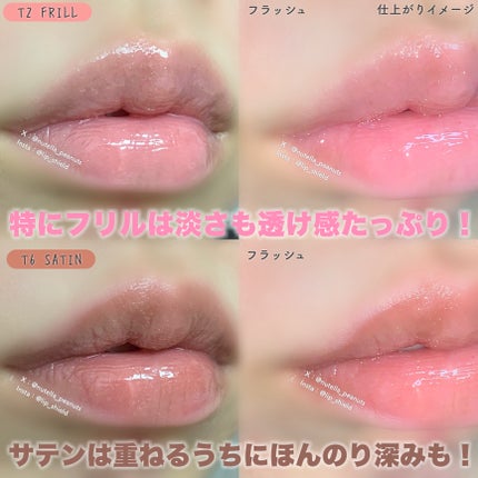 チュールグロス/ENTROPY/リップグロスを使ったクチコミ(4枚目)