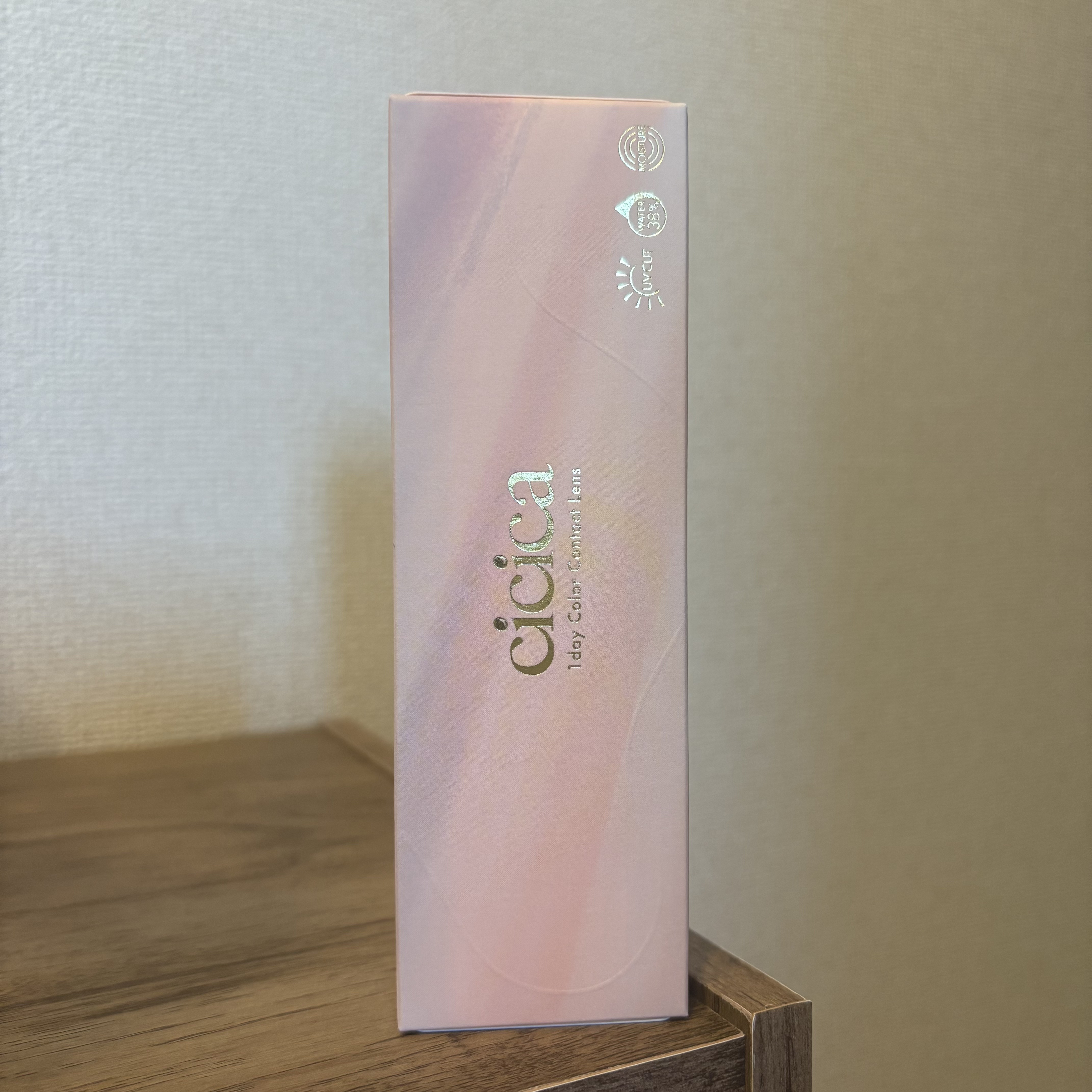 cicica 1day サーブルベージュ/cicica/ワンデー（１DAY）カラコンを使ったクチコミ（1枚目）