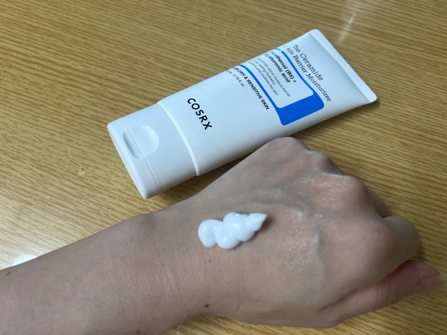 RXザ・セラミドスキンバリアモイスチャライザー/COSRX/フェイスクリームを使ったクチコミ(2枚目)