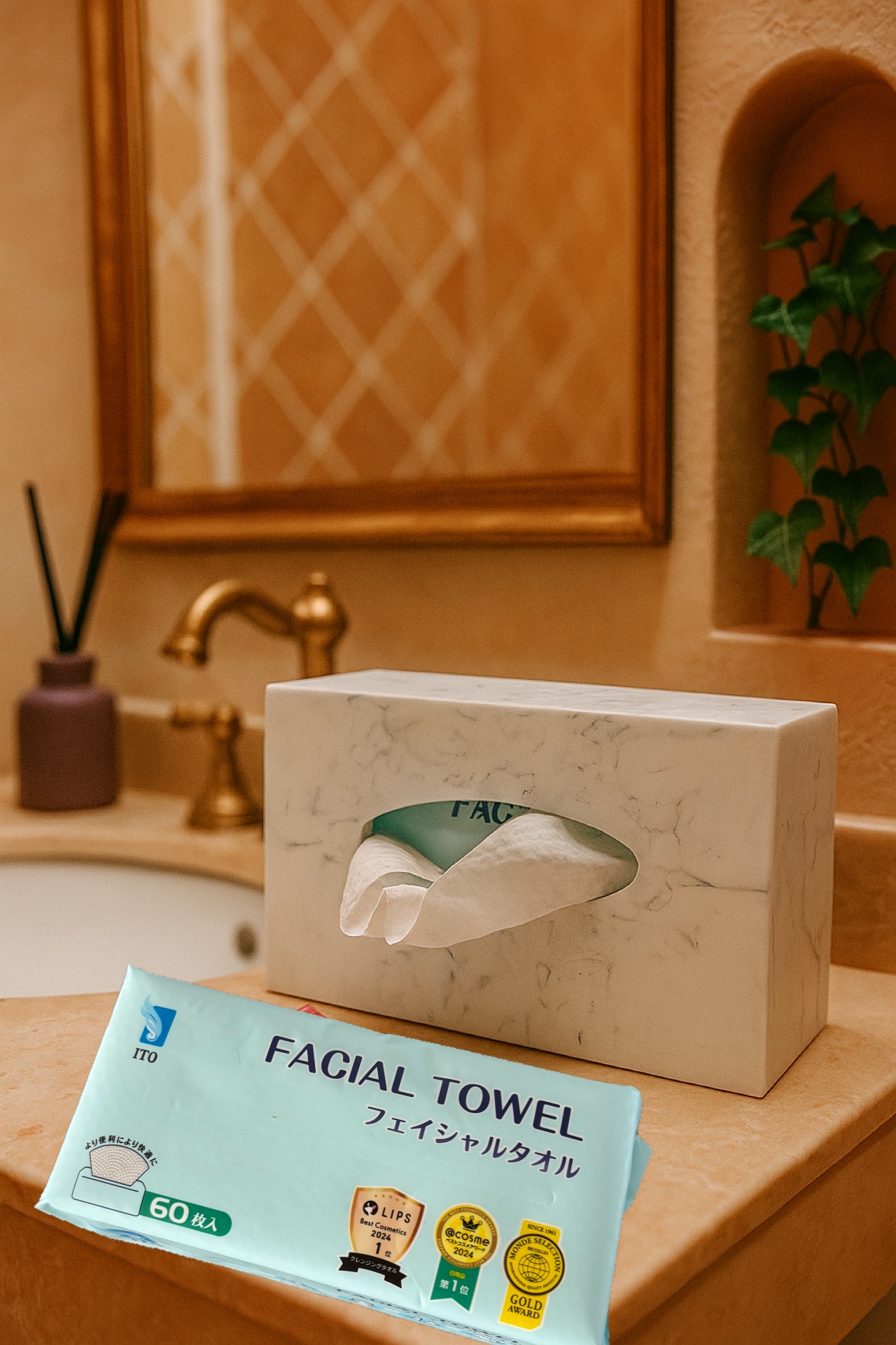 ITOフェイシャルタオル/ITO/クレンジングタオルを使ったクチコミ（1枚目）