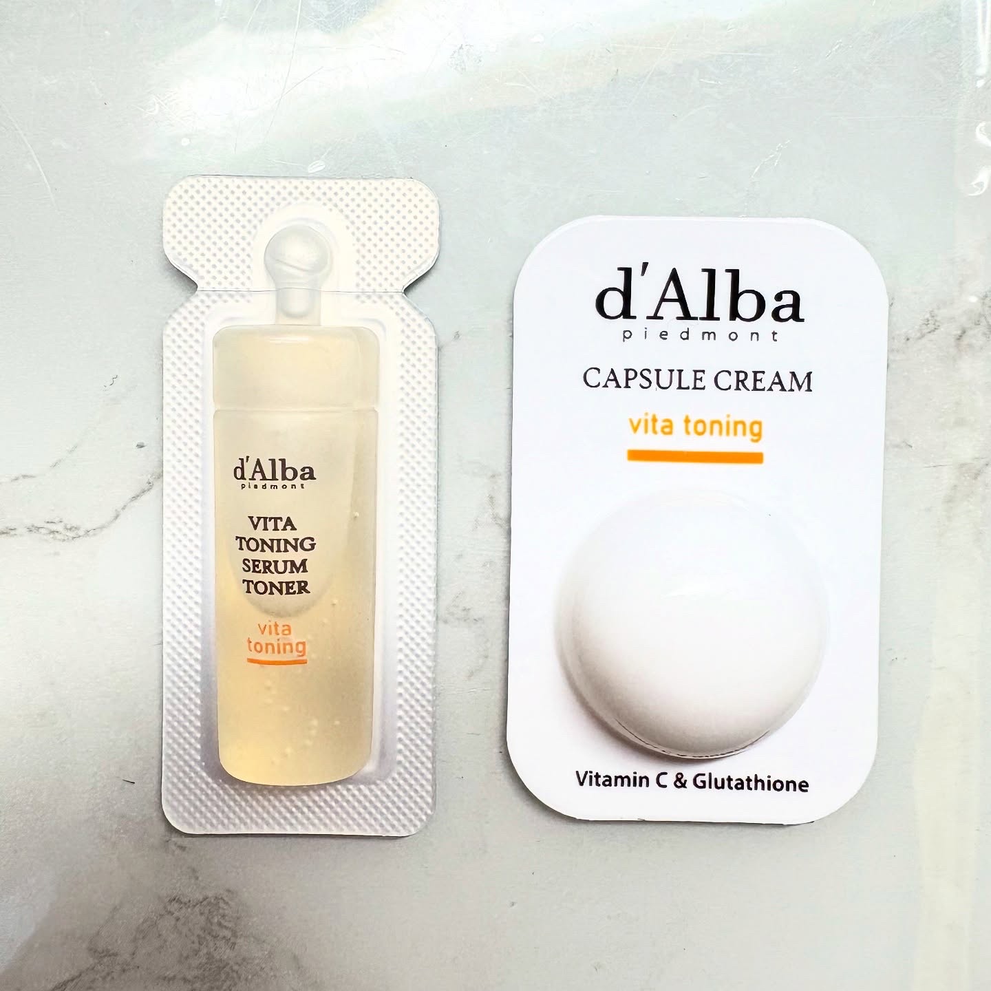 ビタトーニングカプセルクリーム/ダルバ/フェイスクリームを使ったクチコミ（2枚目）