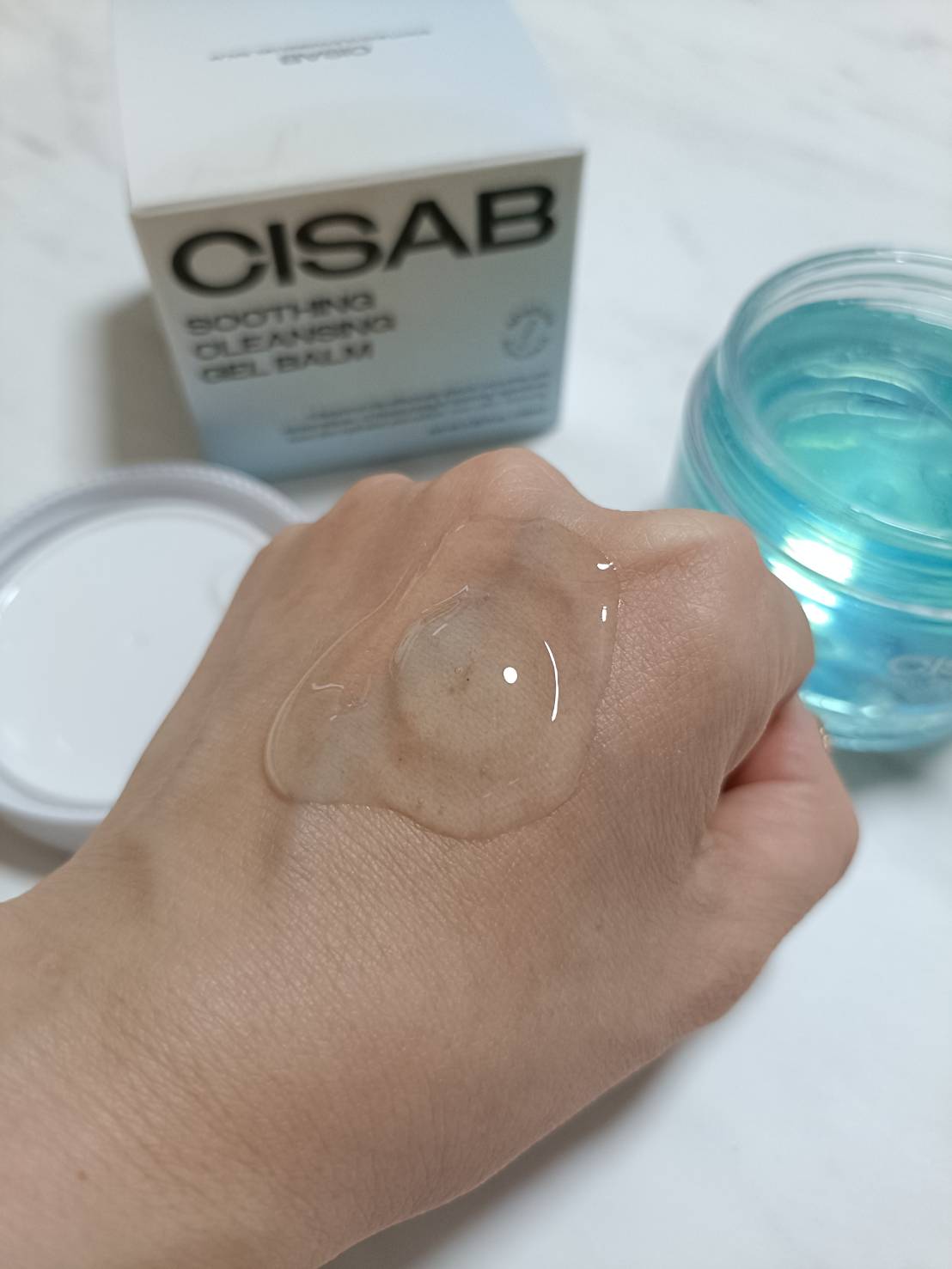 soothing cleansing gelbaum/CISAB/クレンジングジェルを使ったクチコミ（1枚目）