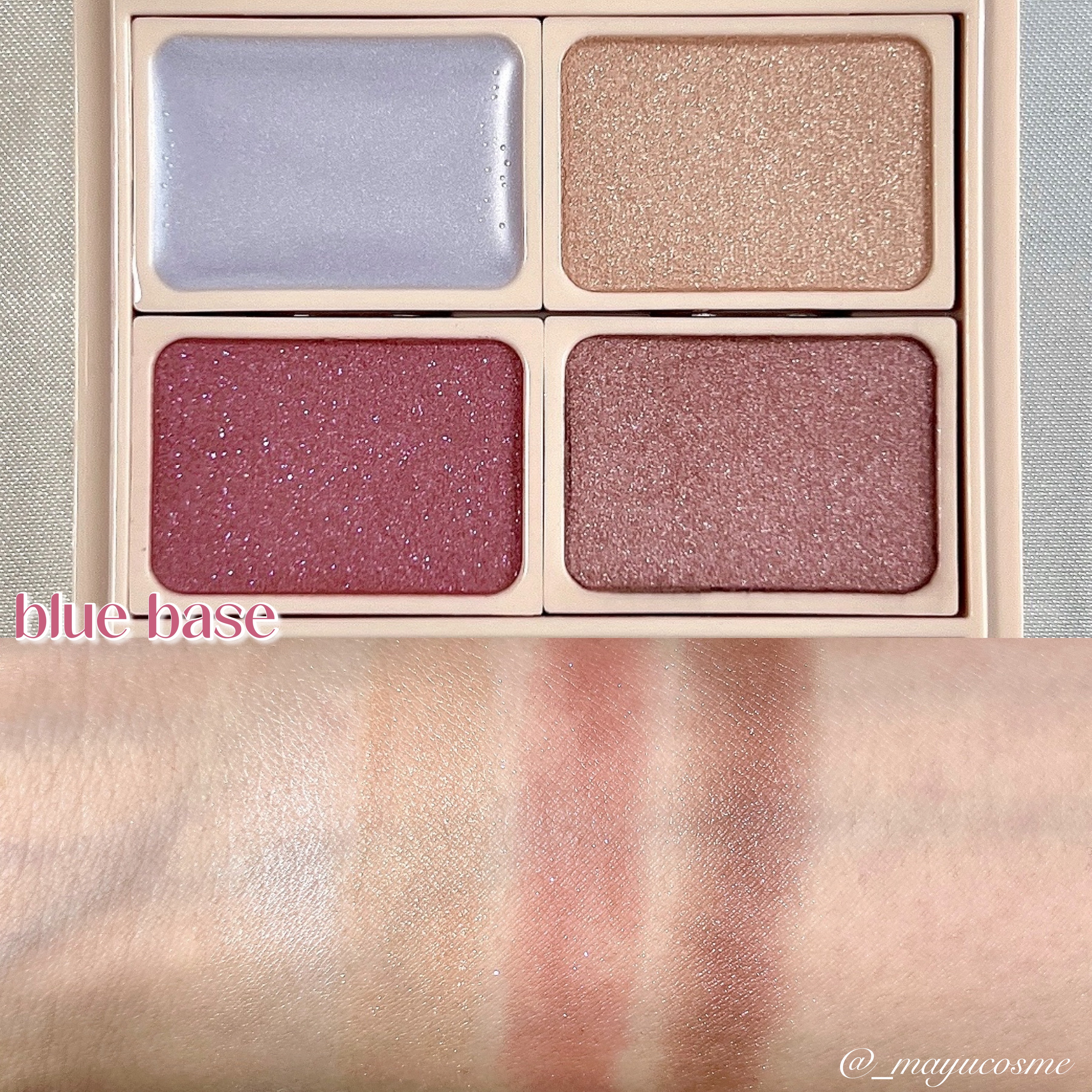 アヴァンセ アイフルールパレット/アヴァンセ/アイシャドウパレットを使ったクチコミ（2枚目）