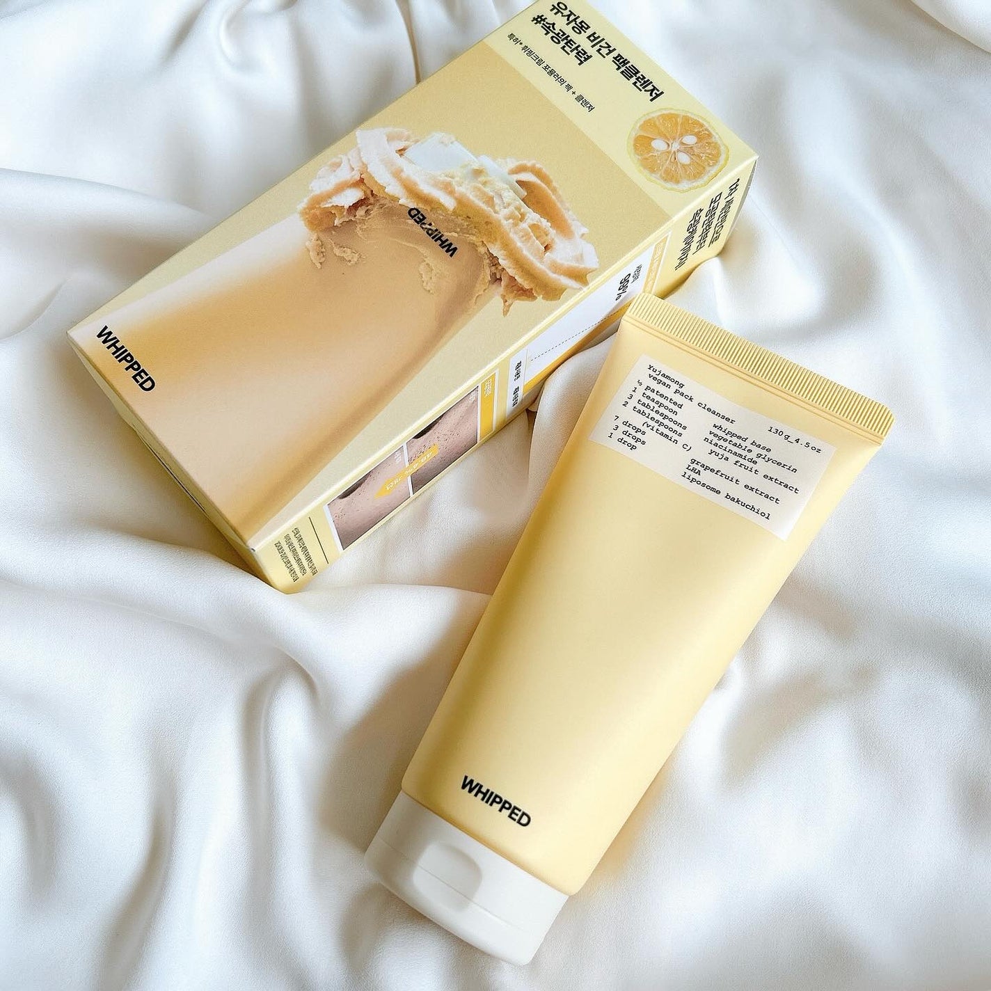 ヴィーガンパッククレンザーチューブ/WHIPPED/洗顔フォームを使ったクチコミ(1枚目)