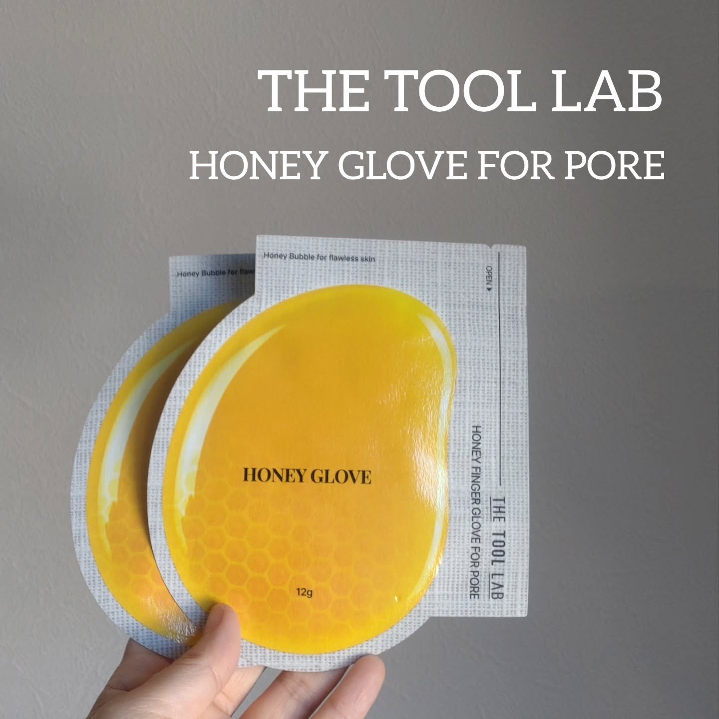 ハニーフィンガーグローブフォーポア/THE TOOL LAB/洗い流すパック・マスクを使ったクチコミ（1枚目）