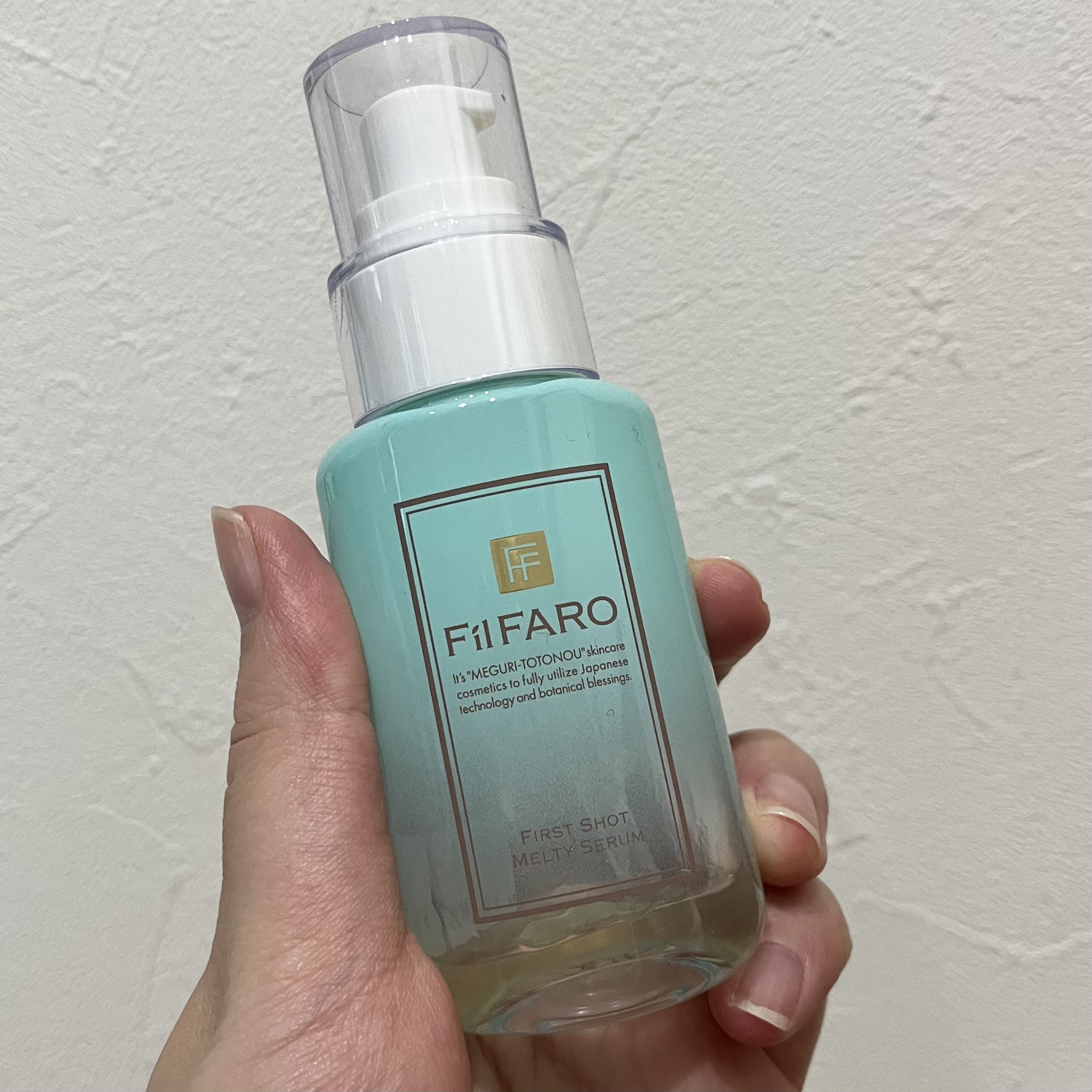 ファーストショットメルティセラム/FilFARO/美容液を使ったクチコミ（1枚目）