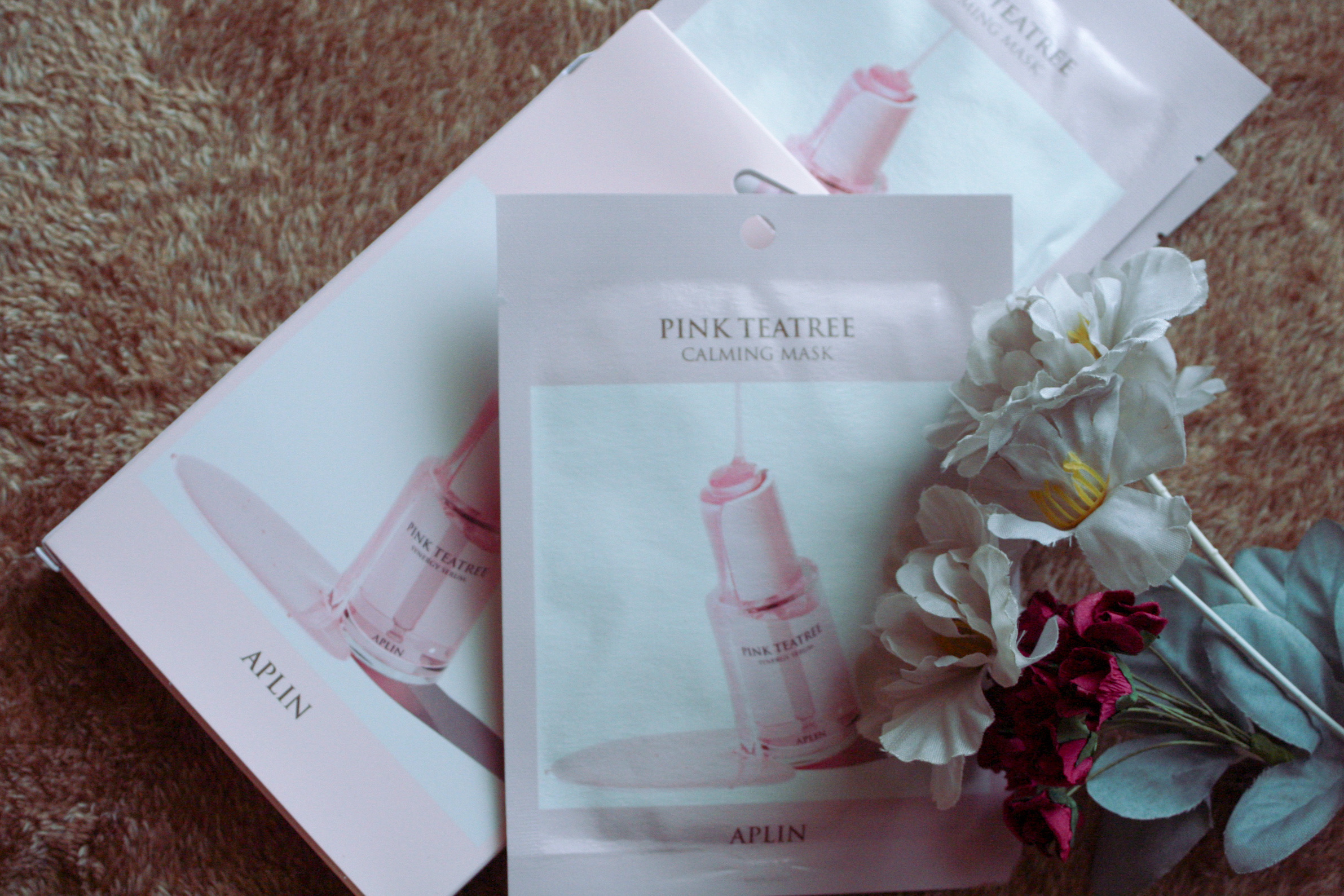 ピンクティーツリーマスクパック/APLIN/シートマスク・パックを使ったクチコミ（2枚目）