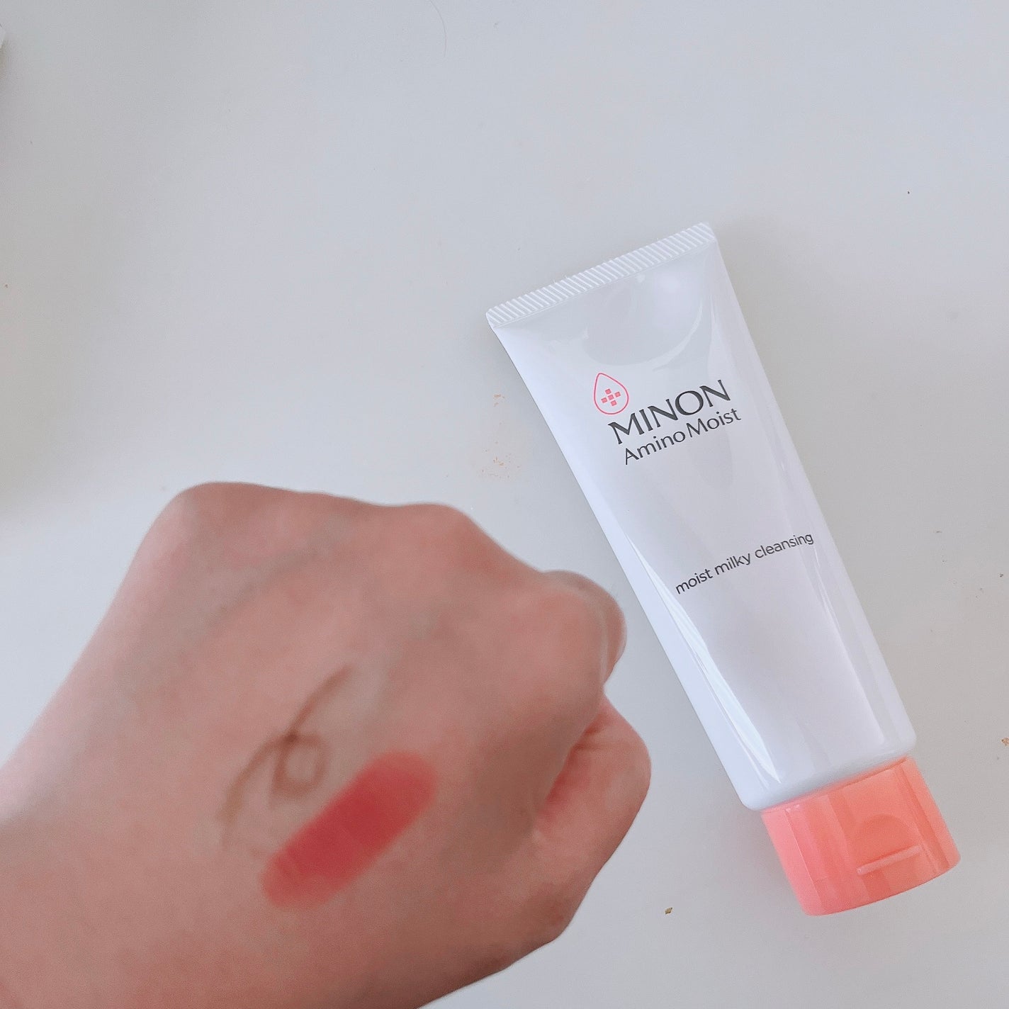 ミノン アミノモイスト モイストミルキィ クレンジング/ミノン/ミルククレンジングを使ったクチコミ(3枚目)