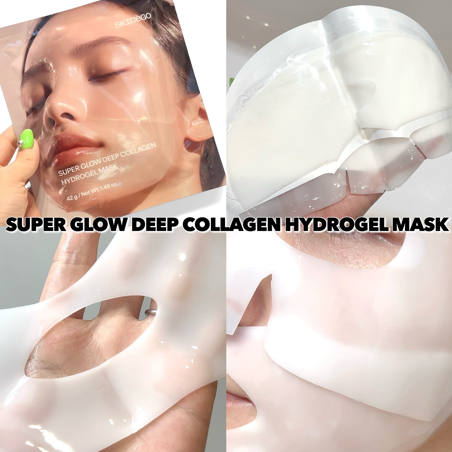 SUPER GLOW DEEP COLLAGEN BUBBLE SERUM/SKINEGO/美容液を使ったクチコミ（3枚目）