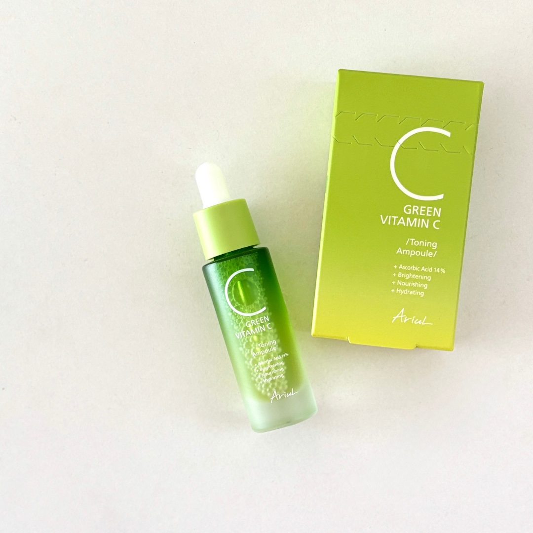 アリウル グリーンビタミンC トーニングセラム(アンプル)/Ariul/美容液を使ったクチコミ（2枚目）