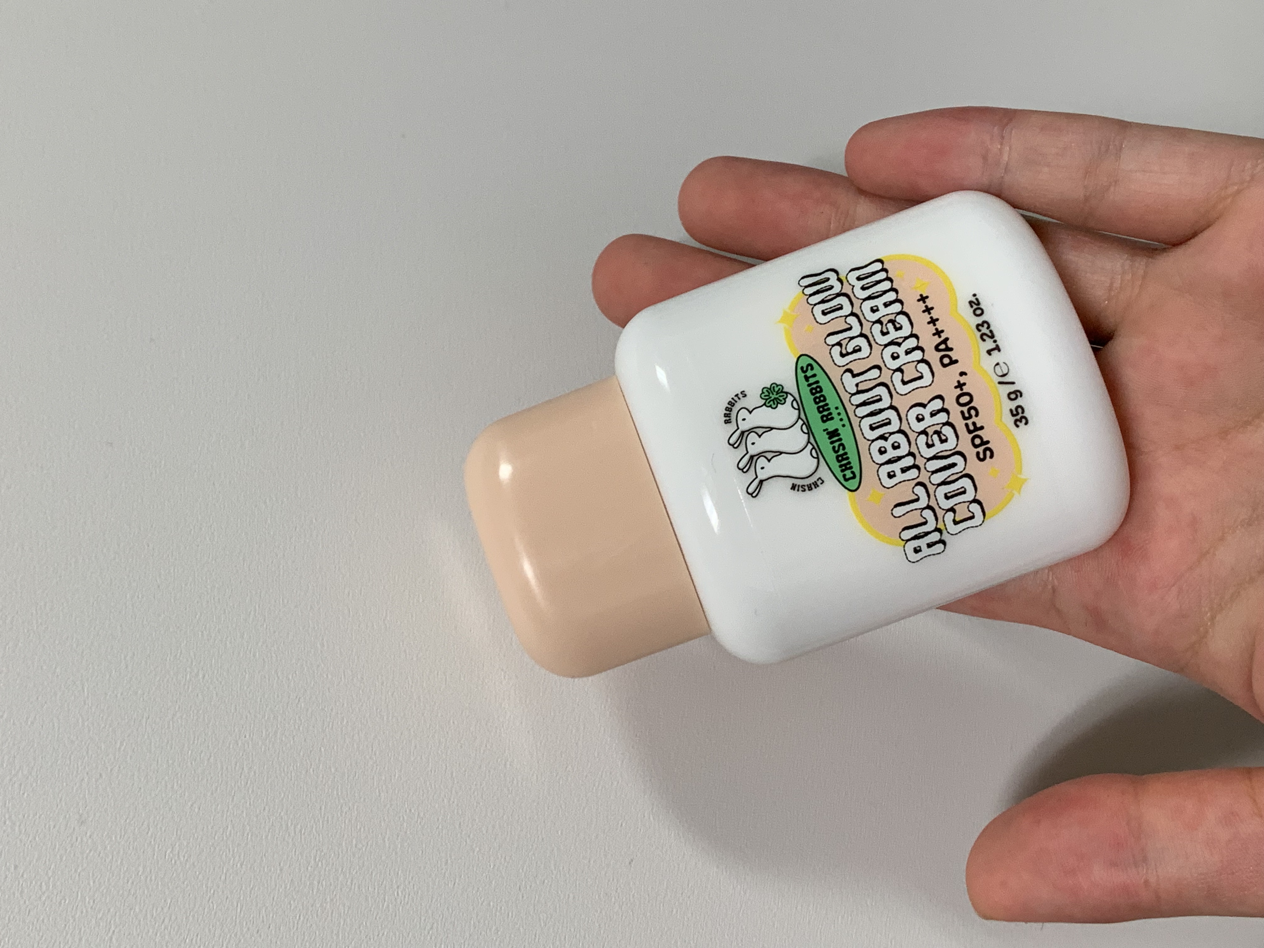 オールアバウトグロウカバークリーム/CHASIN'RABBITS/日焼け止めクリームを使ったクチコミ（1枚目）