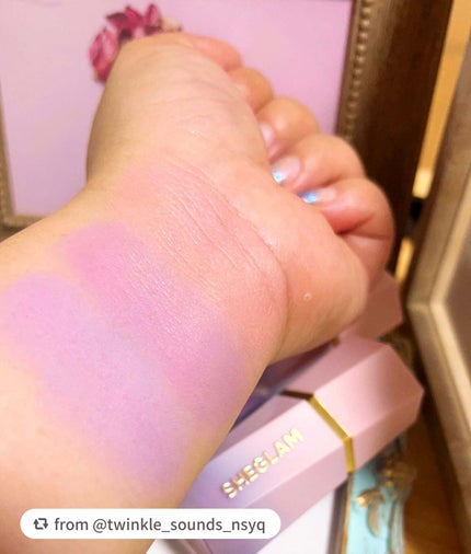 シーグラム カラーブルーム リキッドブラッシュ/SHEGLAM/リキッドチークを使ったクチコミ(4枚目)