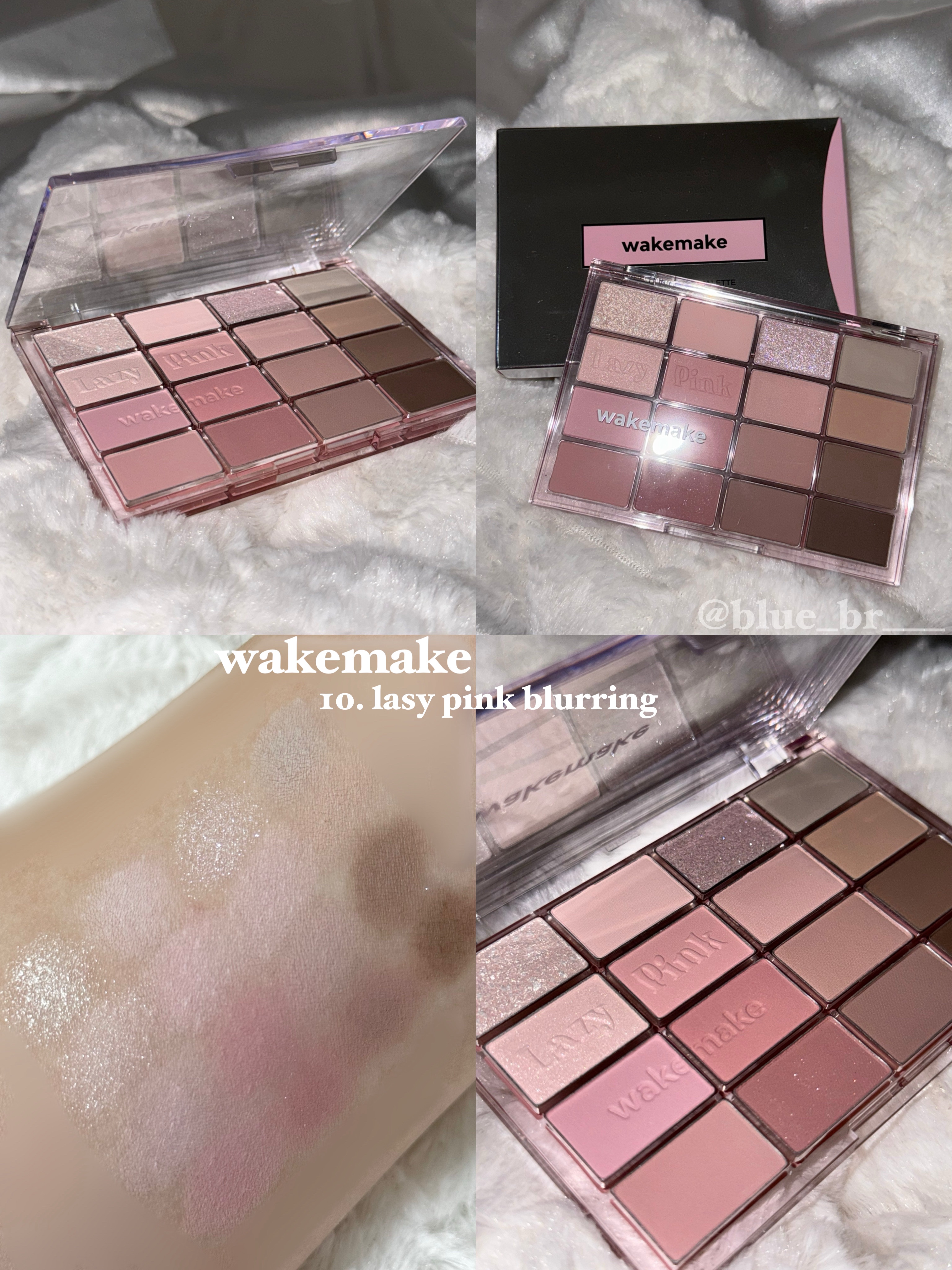 ソフトブラーリングアイパレット/wakemake/アイシャドウパレットを使ったクチコミ（1枚目）