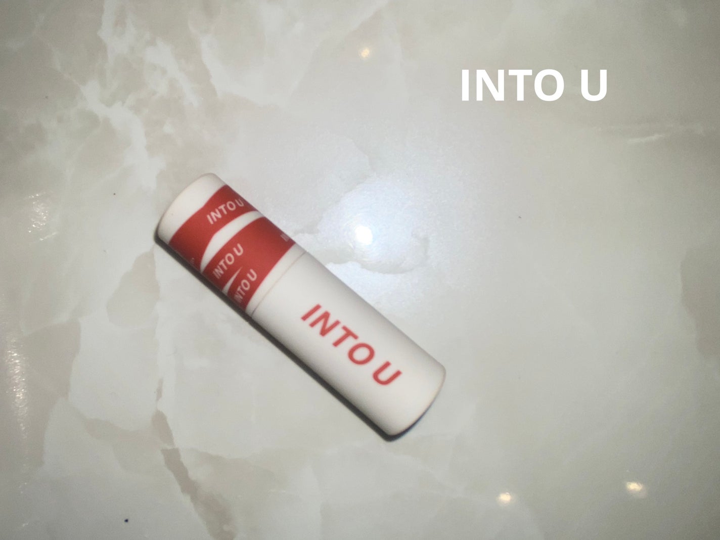 スーパーマットリップ&チークマッド/INTO U/口紅を使ったクチコミ(1枚目)