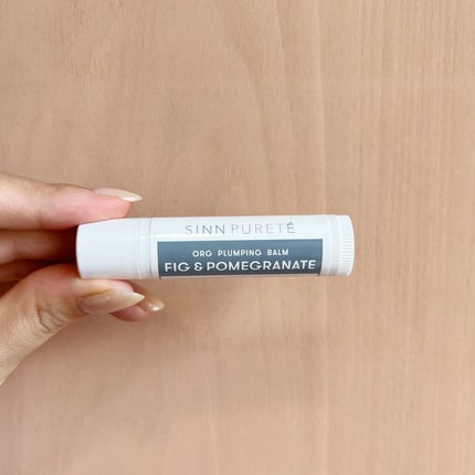 オーガニック プランピングバーム FIG&POMEGRANATE/SINN PURETÉ/リッププランパーを使ったクチコミ(1枚目)