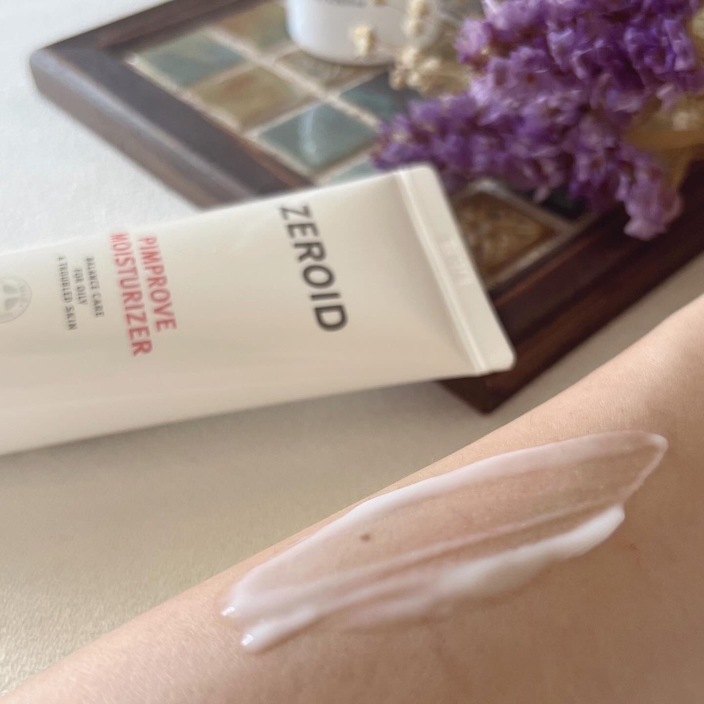 ピンプローブモイスチャーライザー/ZEROID/フェイスクリームを使ったクチコミ(3枚目)