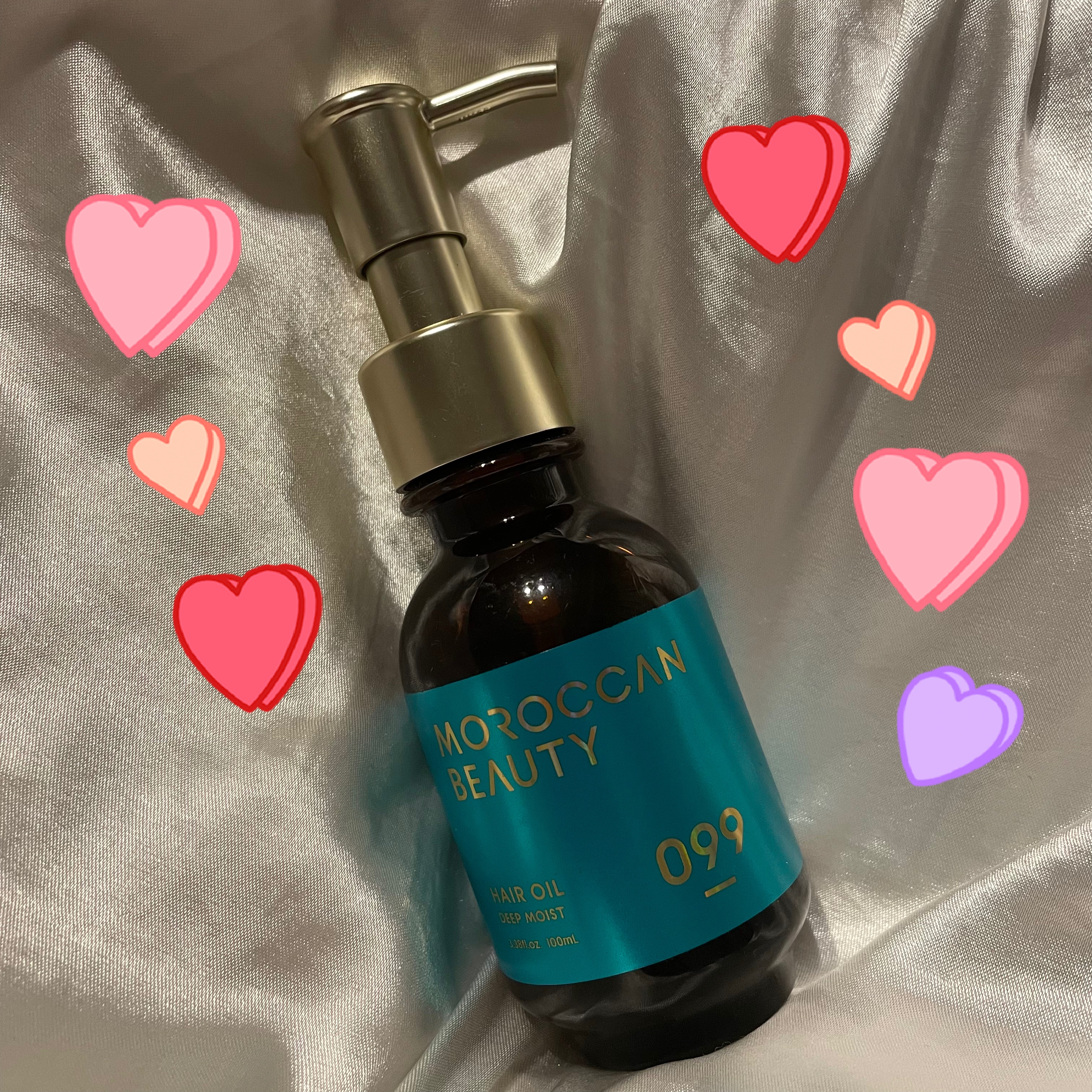 ディープモイスト ヘアオイル/モロッカンビューティ/ヘアオイルを使ったクチコミ（1枚目）