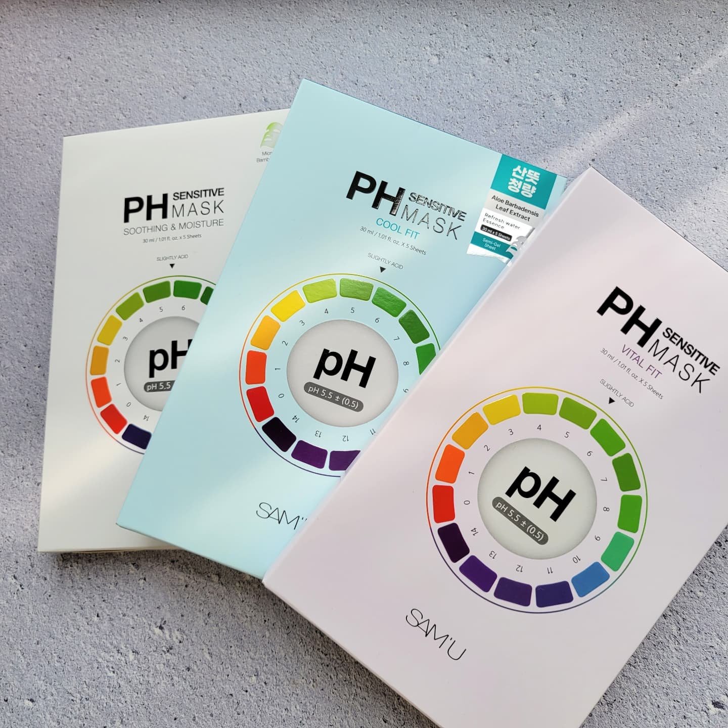 PHセンシティブマスクスージング＆モイスト/SAM'U/シートマスク・パックを使ったクチコミ（1枚目）
