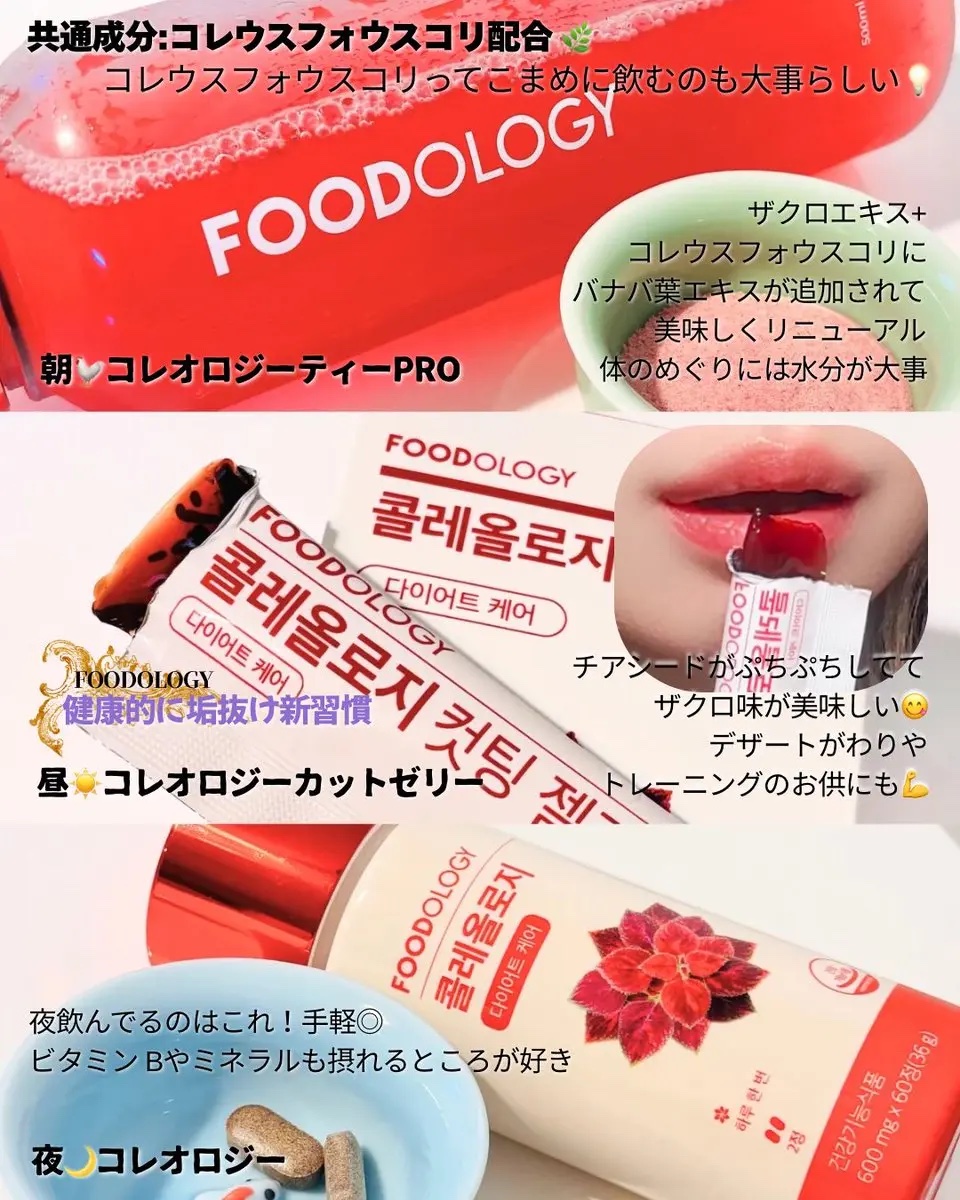 コレオロジーティー/FOODOLOGY/ドリンクを使ったクチコミ（2枚目）