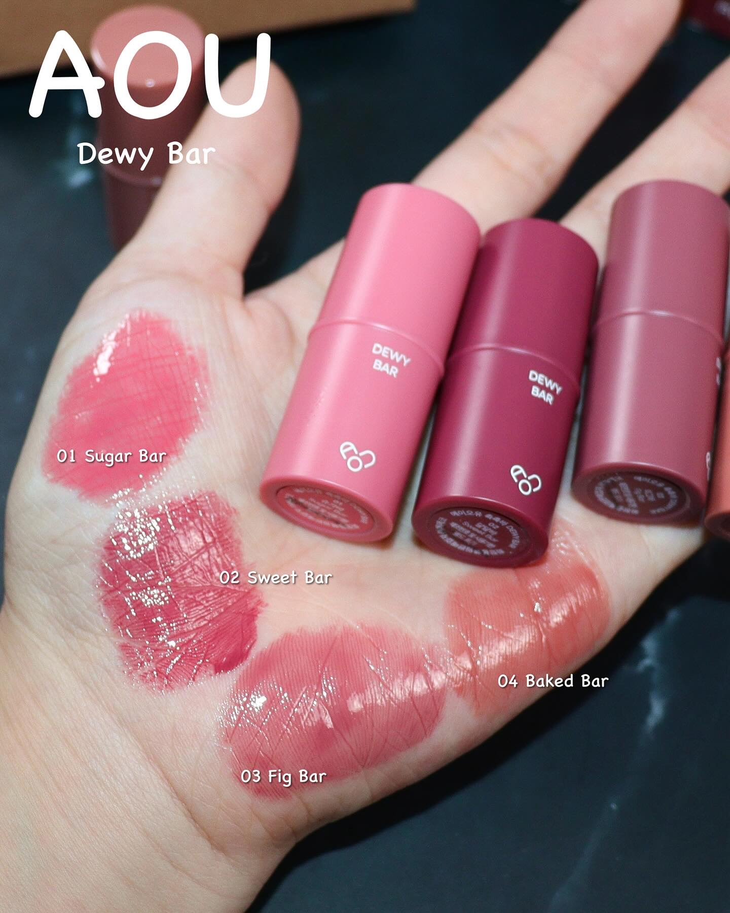 DEWY BAR/AOU/ジェル・クリームチークを使ったクチコミ（1枚目）