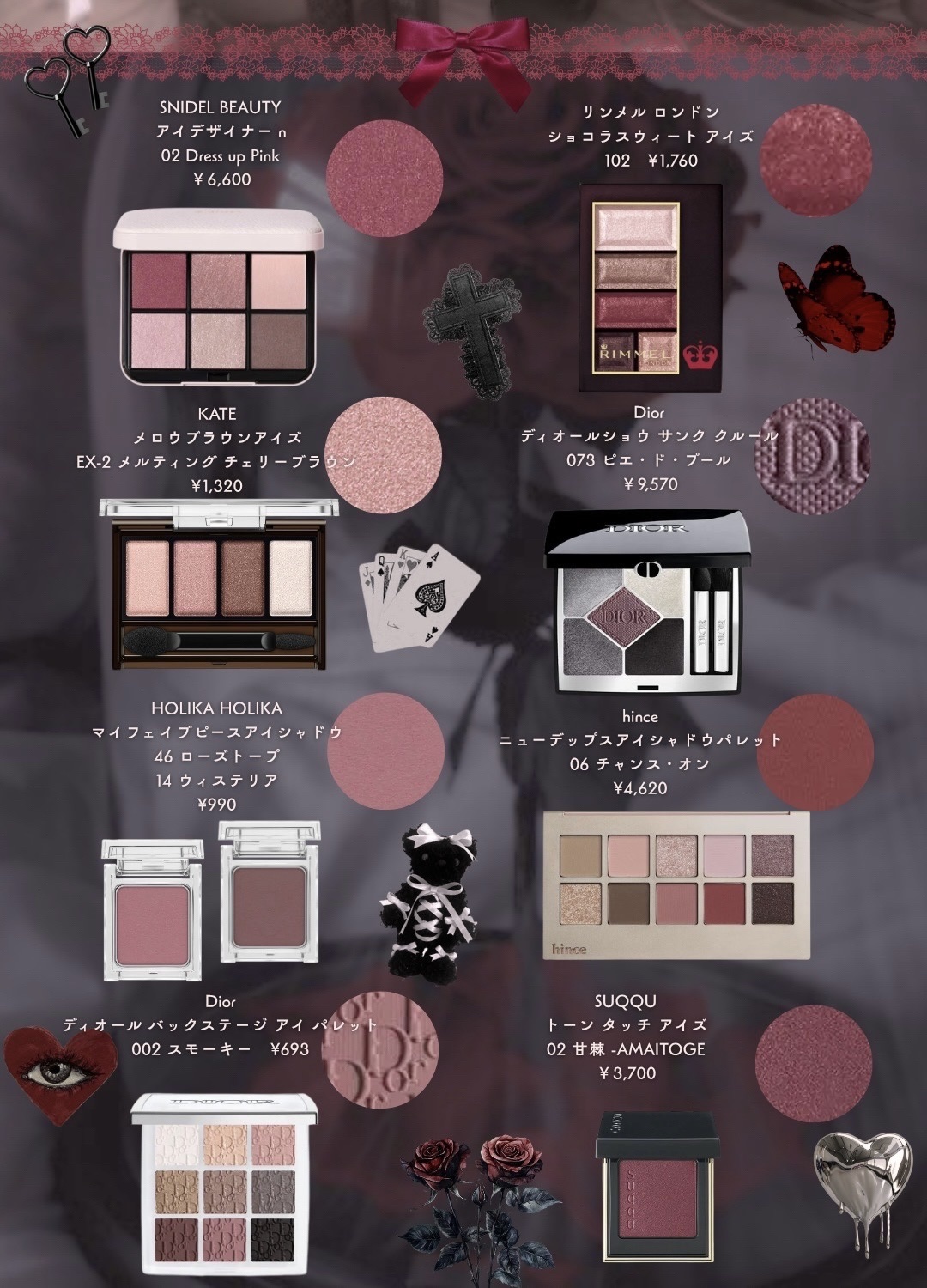 ショコラスウィート アイズ/リンメル ロンドン/アイシャドウパレットを使ったクチコミ（2枚目）