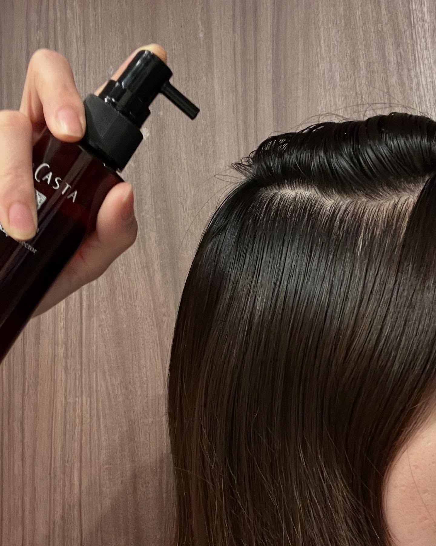 ラ・カスタ アロマ リヴァイタ ザ スキャルプエフェクター【医薬部外品】/ラ・カスタ/頭皮ローションを使ったクチコミ（3枚目）