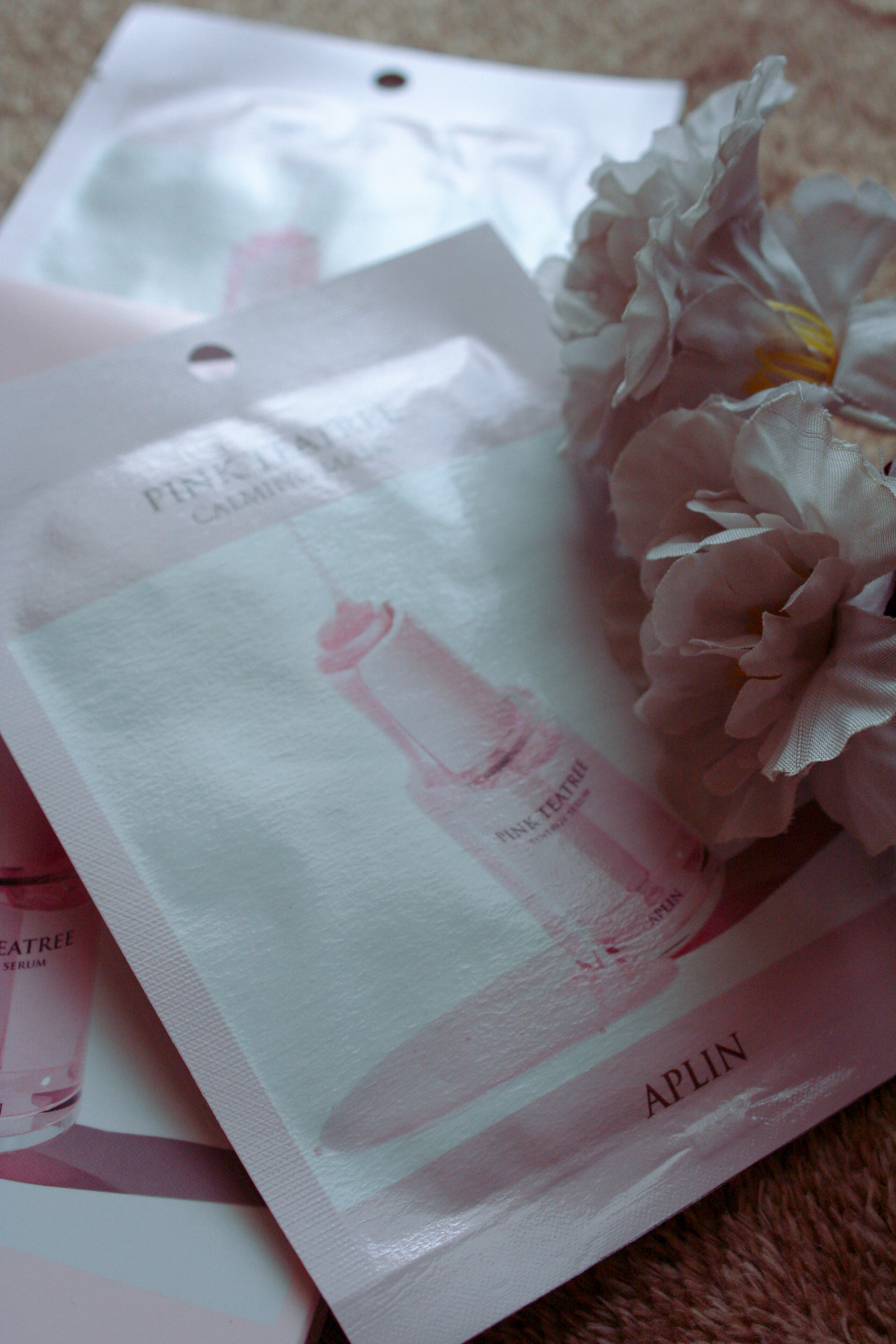 ピンクティーツリーマスクパック/APLIN/シートマスク・パックを使ったクチコミ（1枚目）