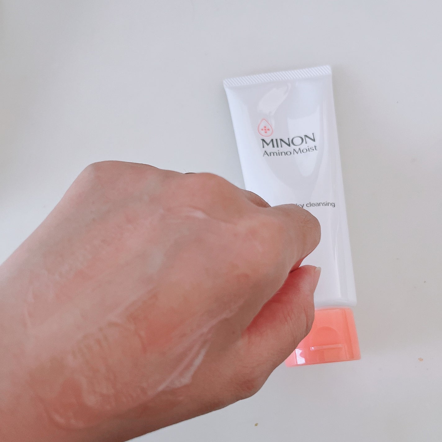 ミノン アミノモイスト モイストミルキィ クレンジング/ミノン/ミルククレンジングを使ったクチコミ(6枚目)