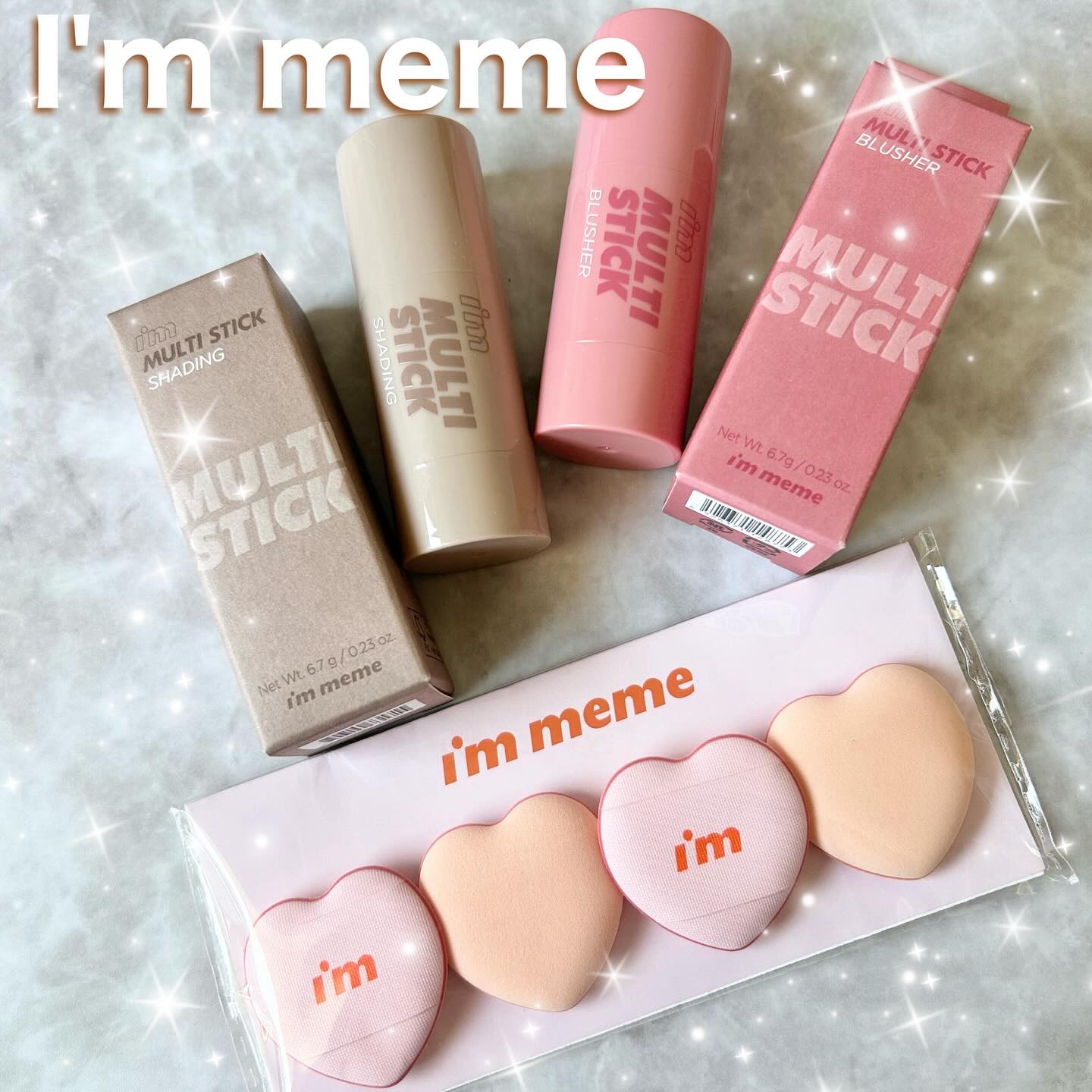 アイムマルチスティックブラッシャー/i’m meme/ジェル・クリームチークを使ったクチコミ（1枚目）