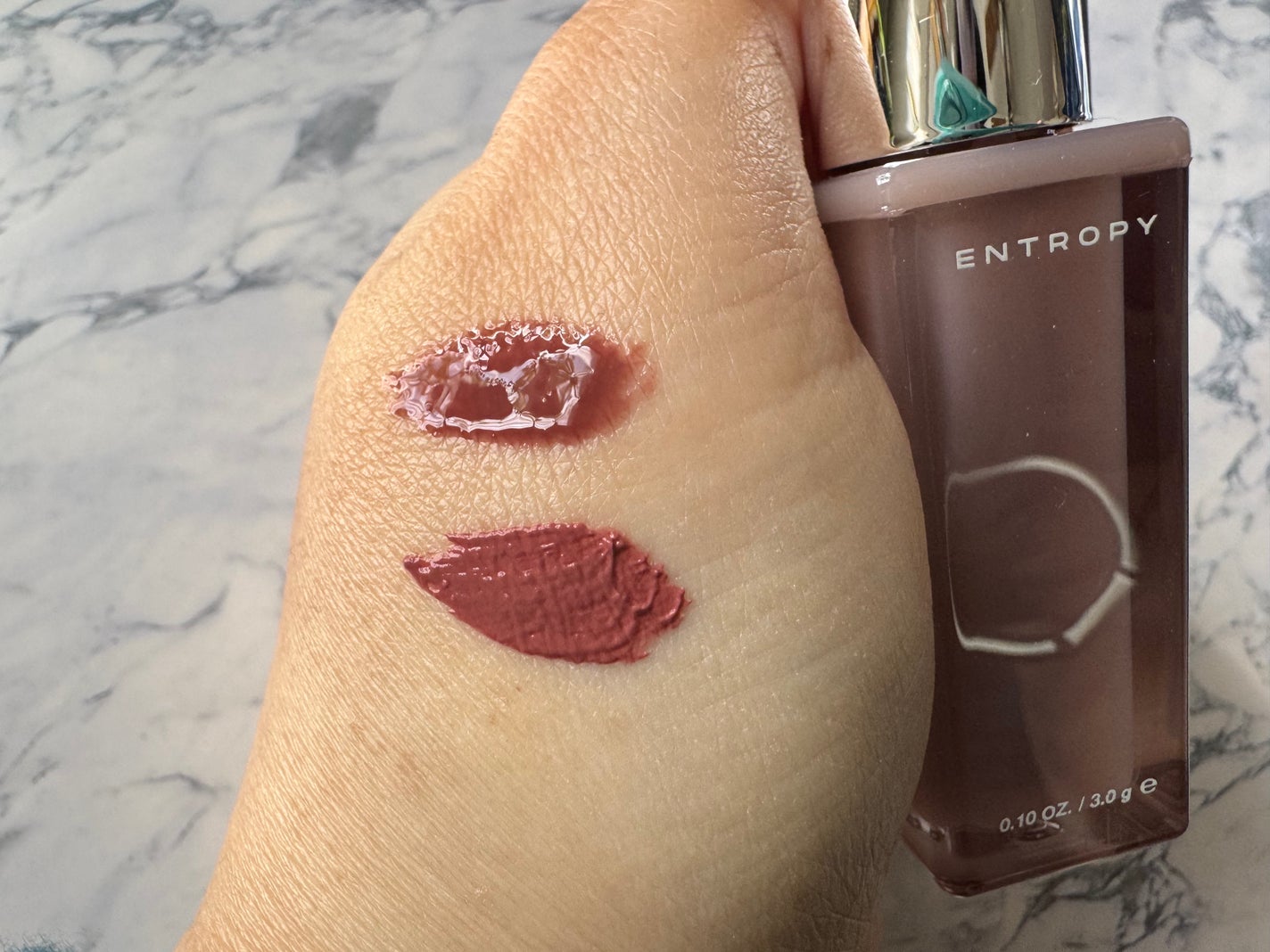 Charm Tint Base Blurry/ENTROPY/口紅を使ったクチコミ(6枚目)