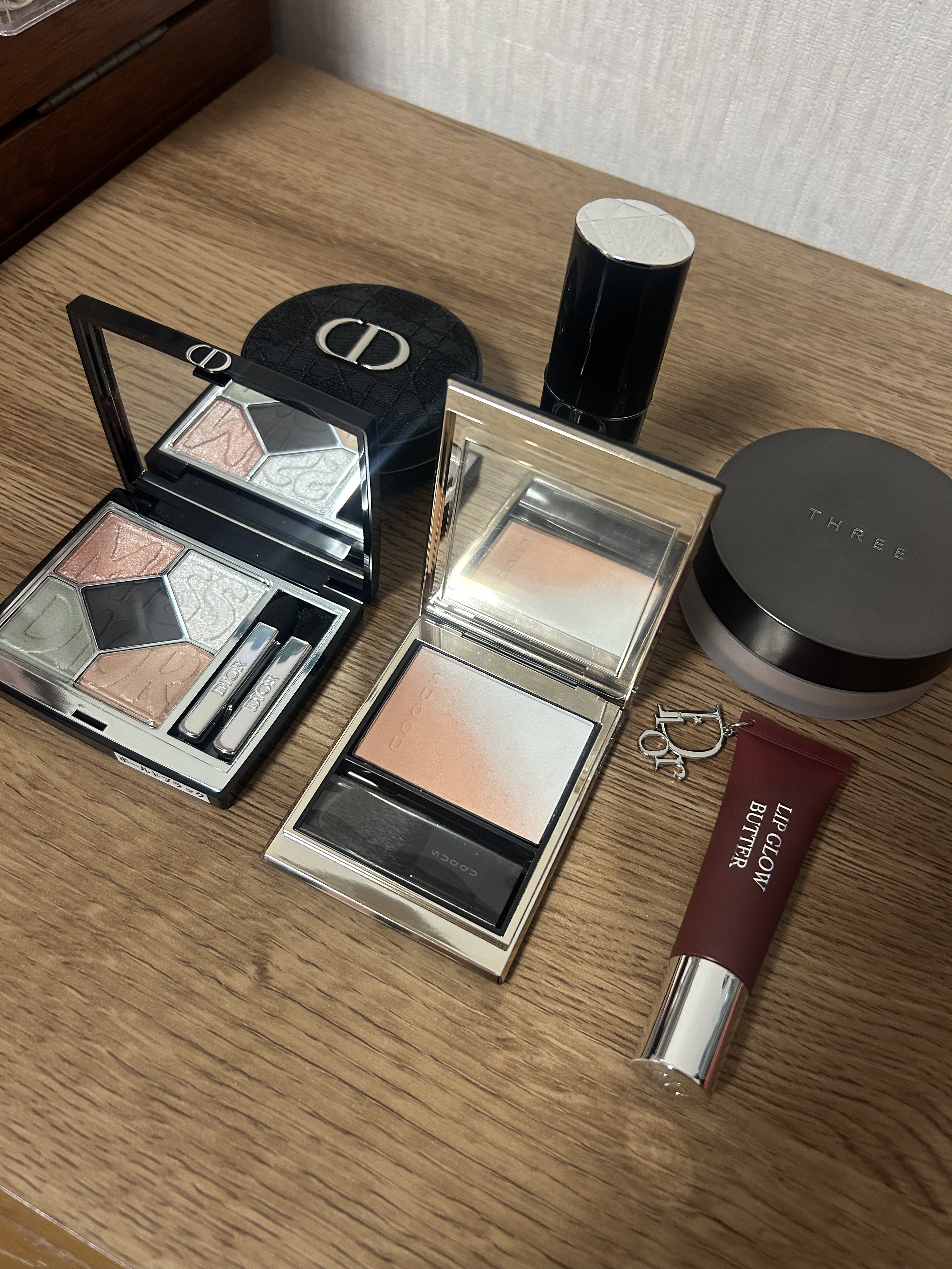 ディオール アディクト リップ グロウ バター 104 ブラック チェリー/Dior/口紅・グロス・リップライナー・リップケアを使ったクチコミ（2枚目）