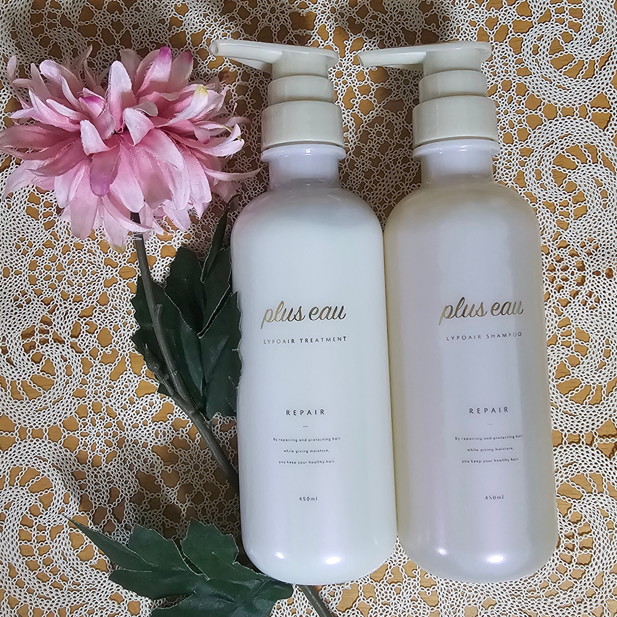 リポアシャンプー/リポアトリートメント/plus eau/市販シャンプーを使ったクチコミ（1枚目）